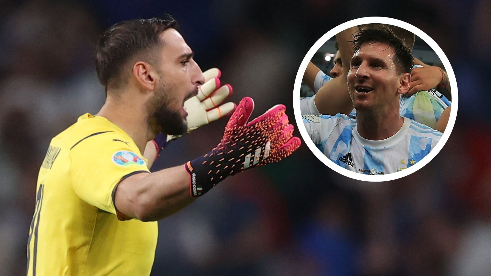 Gianluigi Donnarumma Lionel Messi