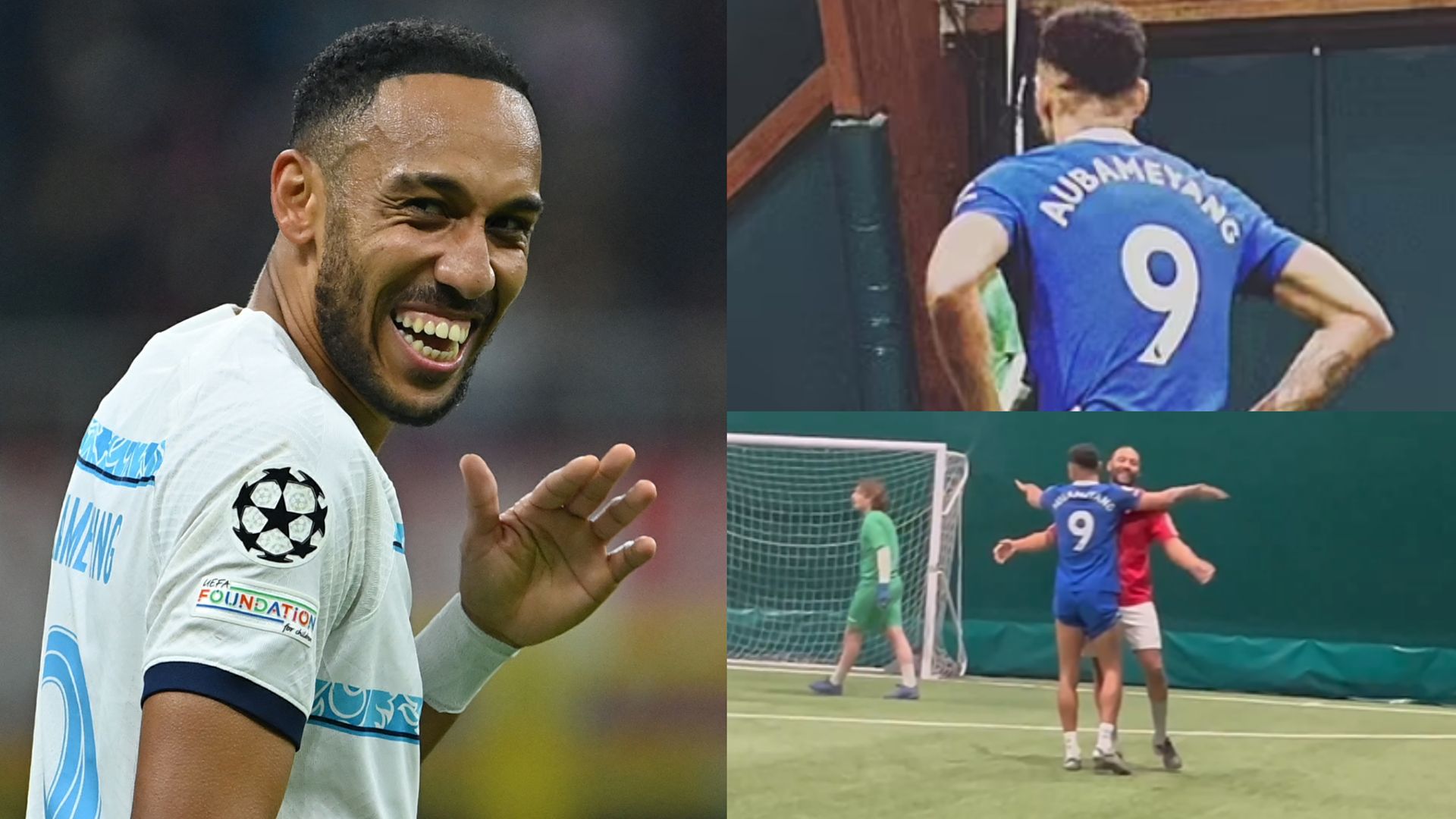 Pierre-Emerick Aubameyang five-a-side