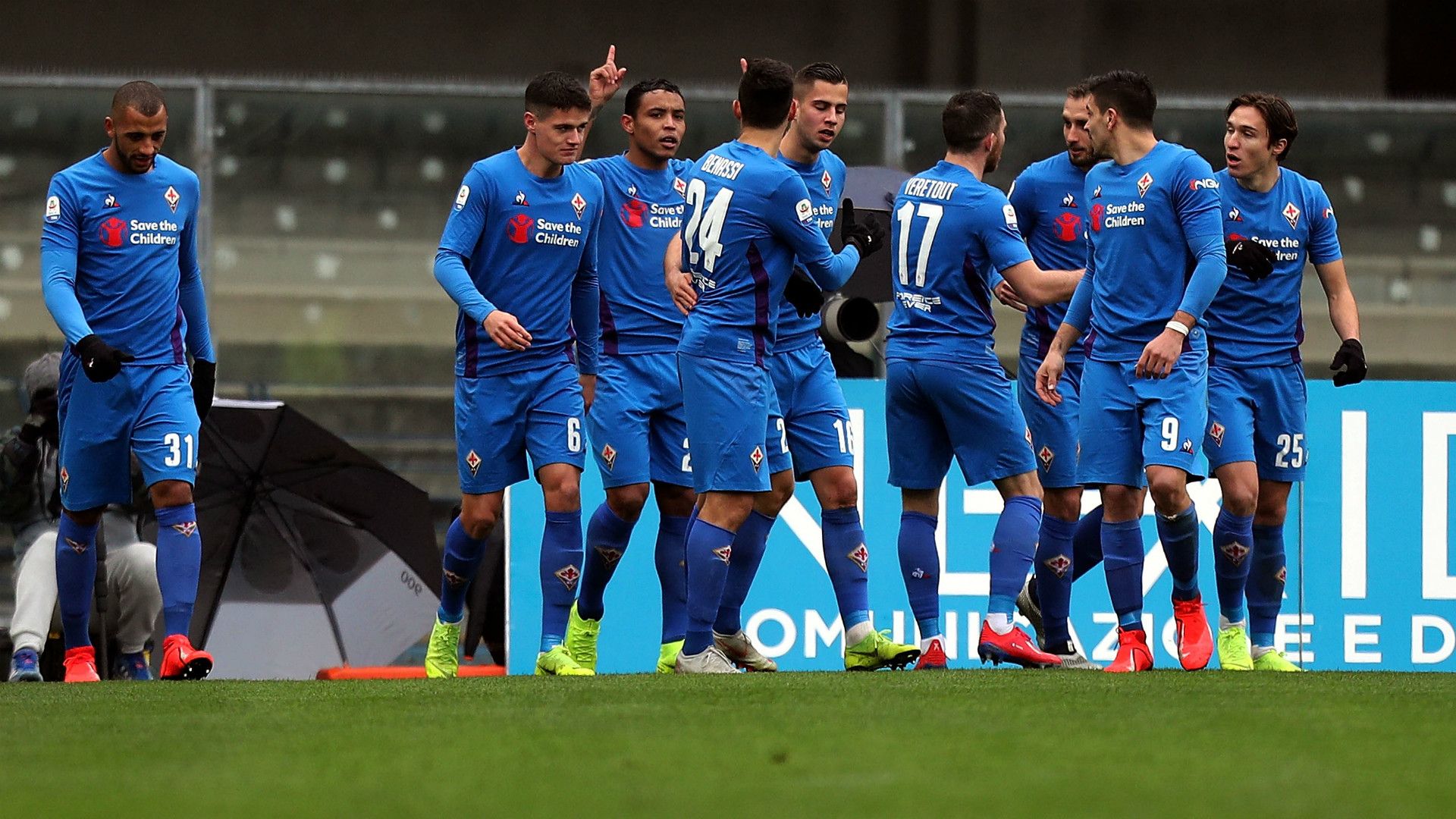 Fiorentina celeb Chievo