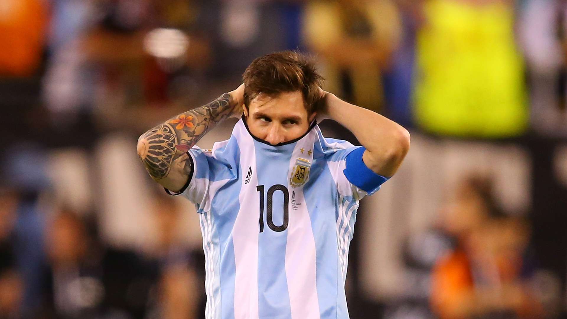 Lionel Messi Argentinien Chile Copa America Centenario 26062016