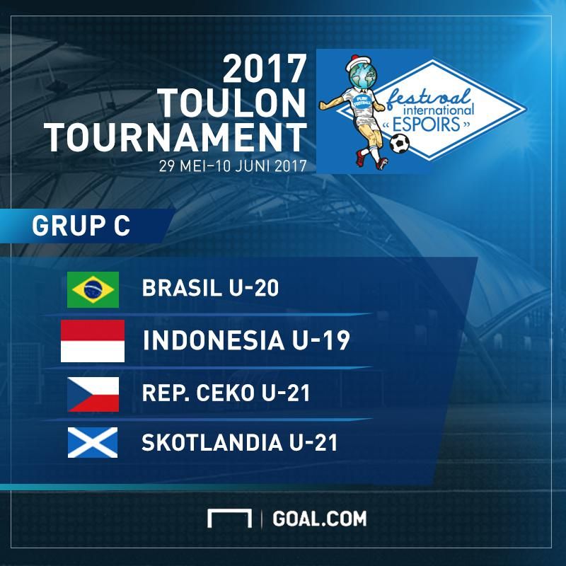 GFXID Tournament Toulon 2017 Grup C Indonesia U-19