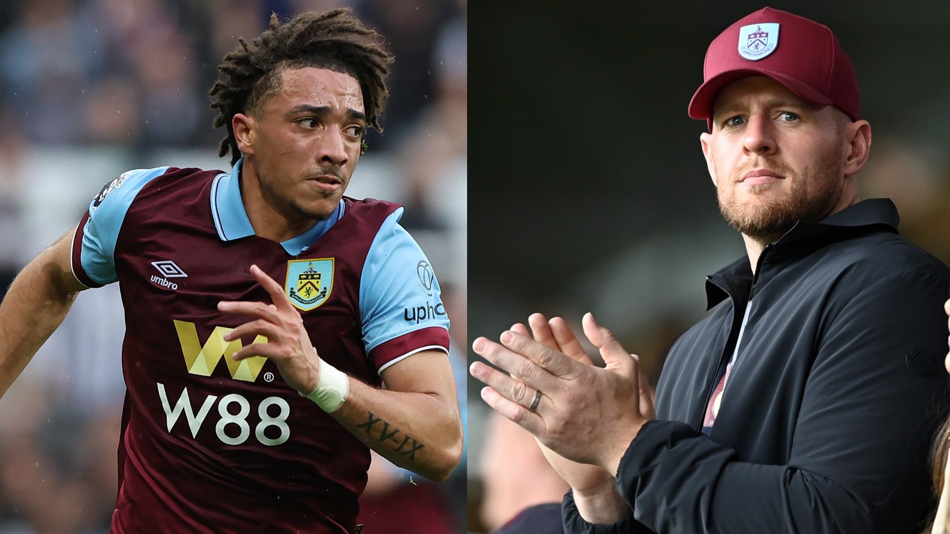 Luca Koleosho JJ Watt Burnley Split 2023