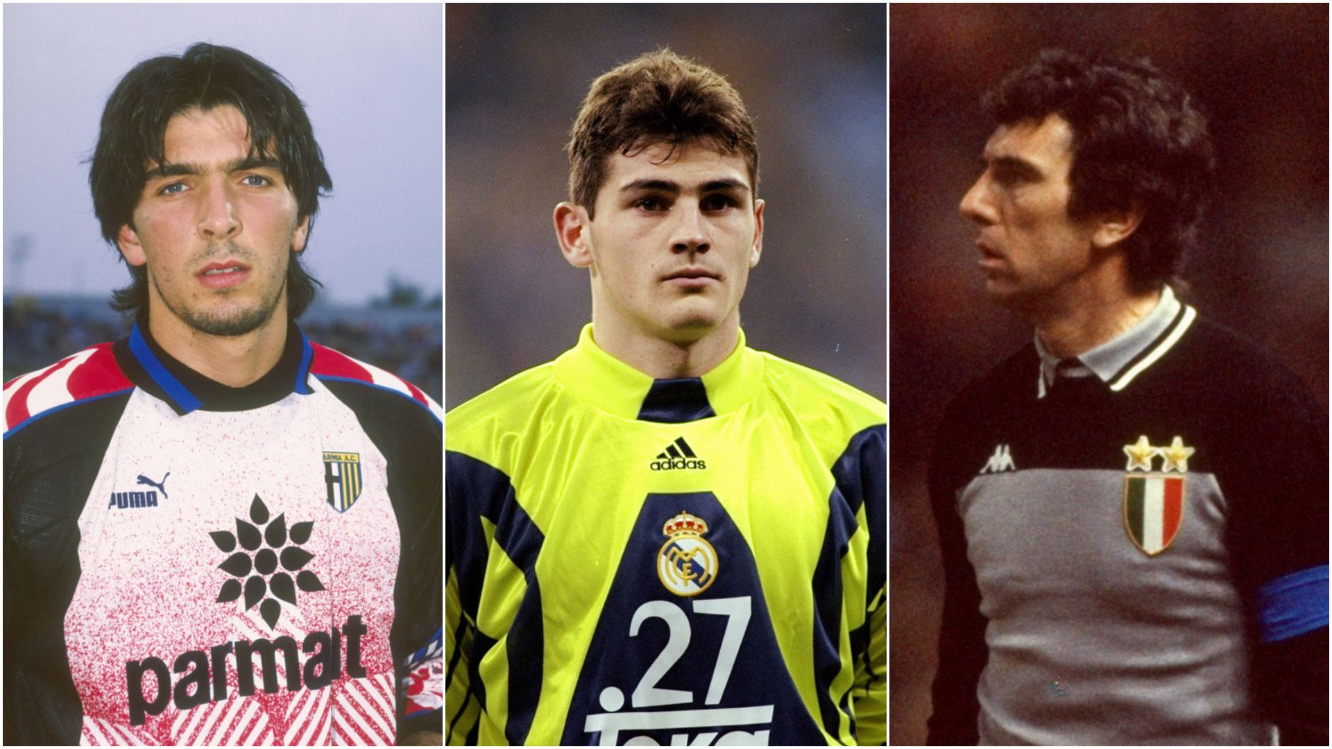 Buffon Casillas Zoff Collage