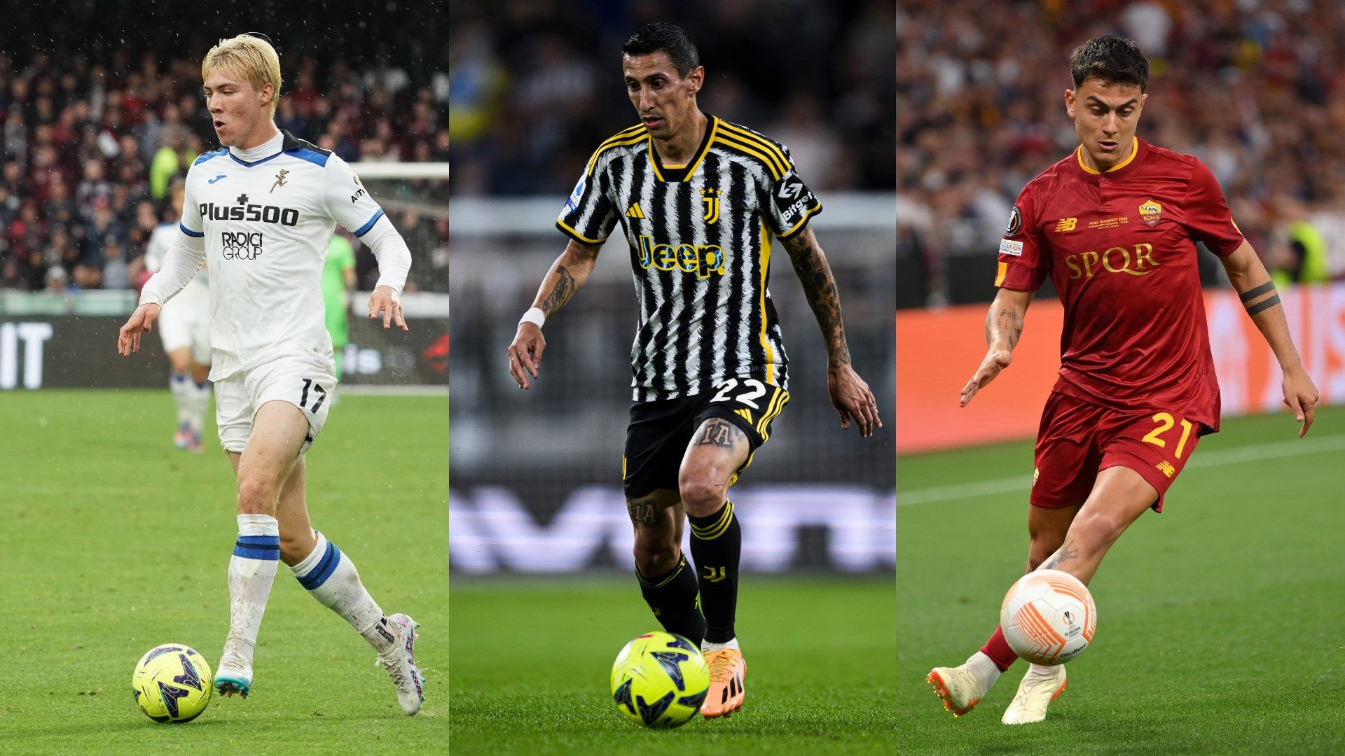 Atalanta Juventus Roma GFX