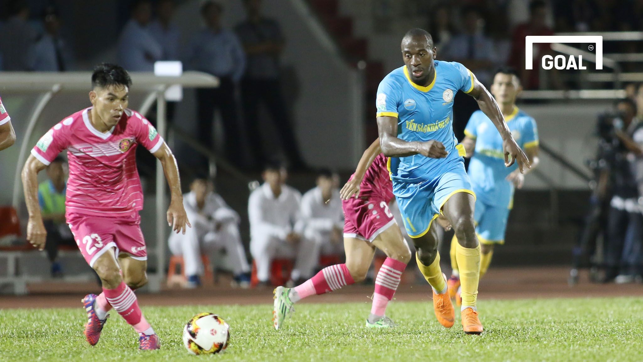 Sài Gòn FC Sanna Khánh Hoà BVN Vòng 8 V.League 2018