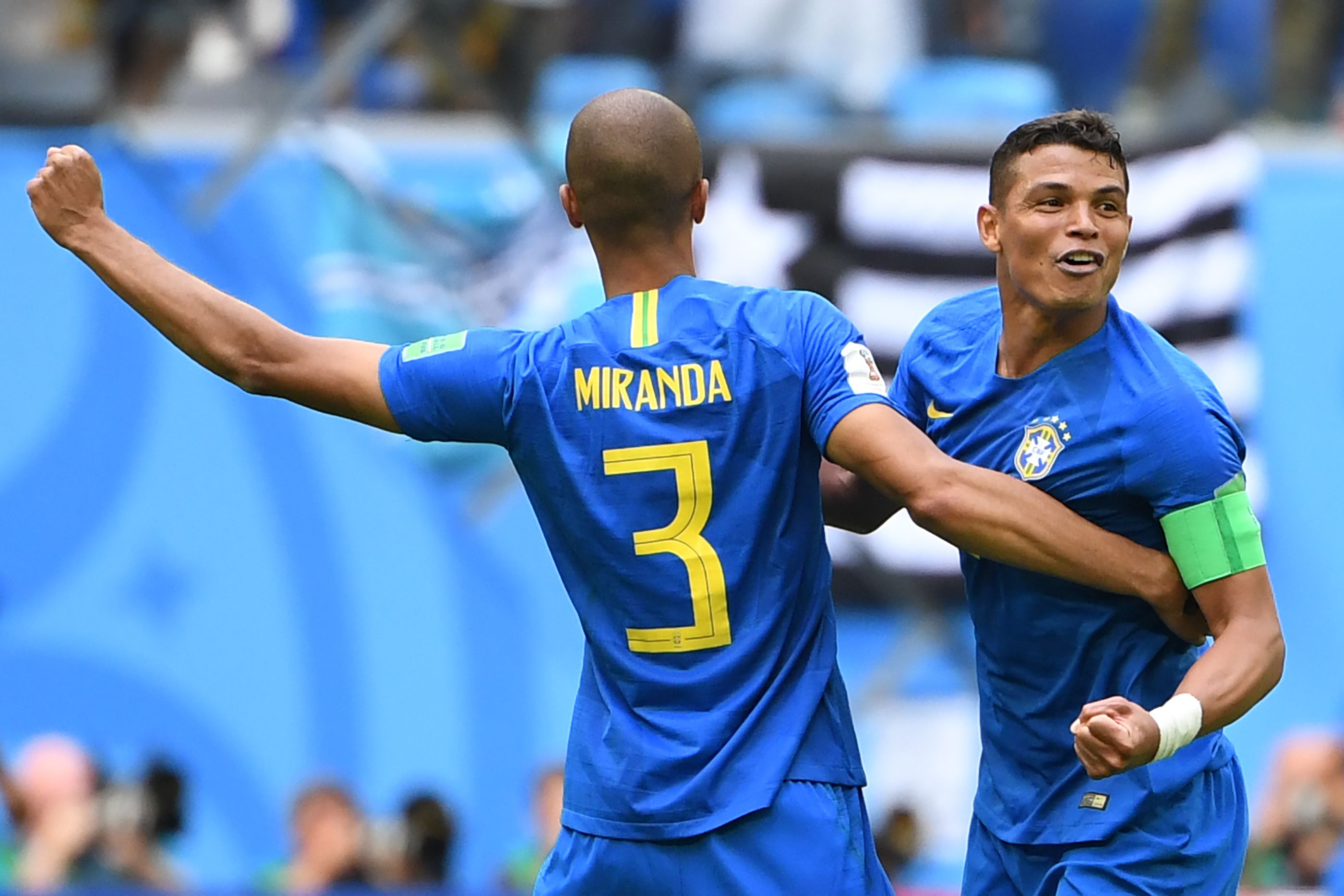 Thiago Silva Joao Miranda Brazil