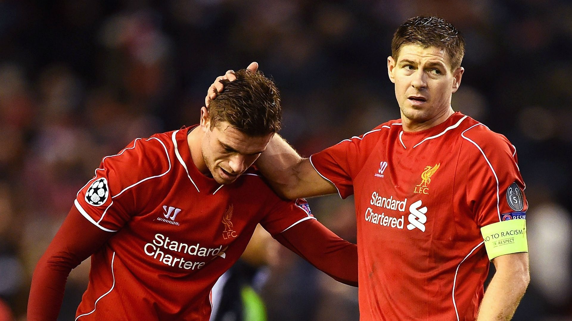 Jordan Henderson; Steven Gerrard Liverpool