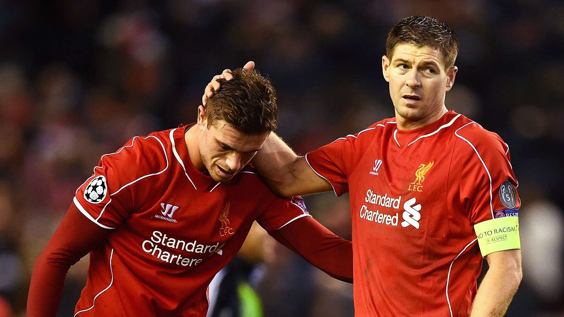 Jordan Henderson; Steven Gerrard Liverpool