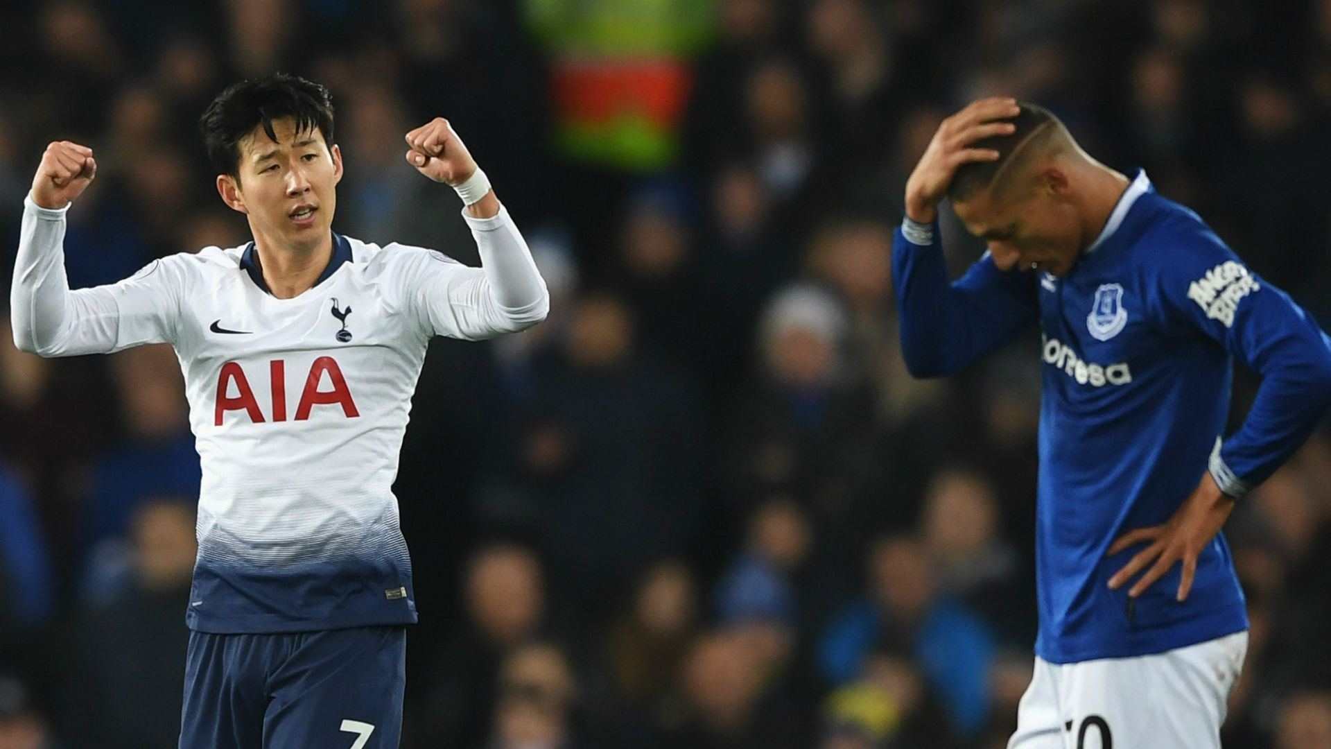 Heung-min Son Tottenham Richarlison Everton 2018-19