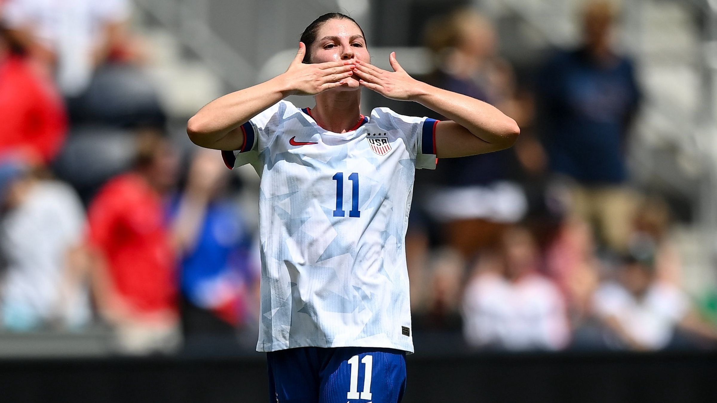 Izzy Rodriguez USWNT vs Ireland