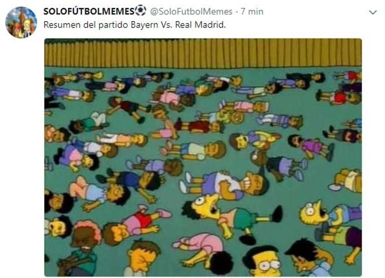 Memes Bayern vs Real Madrid