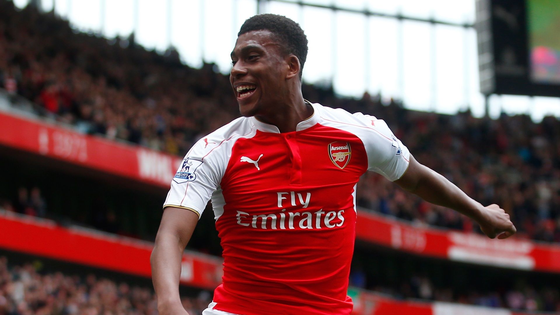 Alex Iwobi of Arsenal