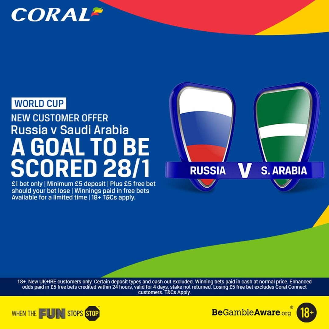 Coral offer Russia v Saudi Arabia