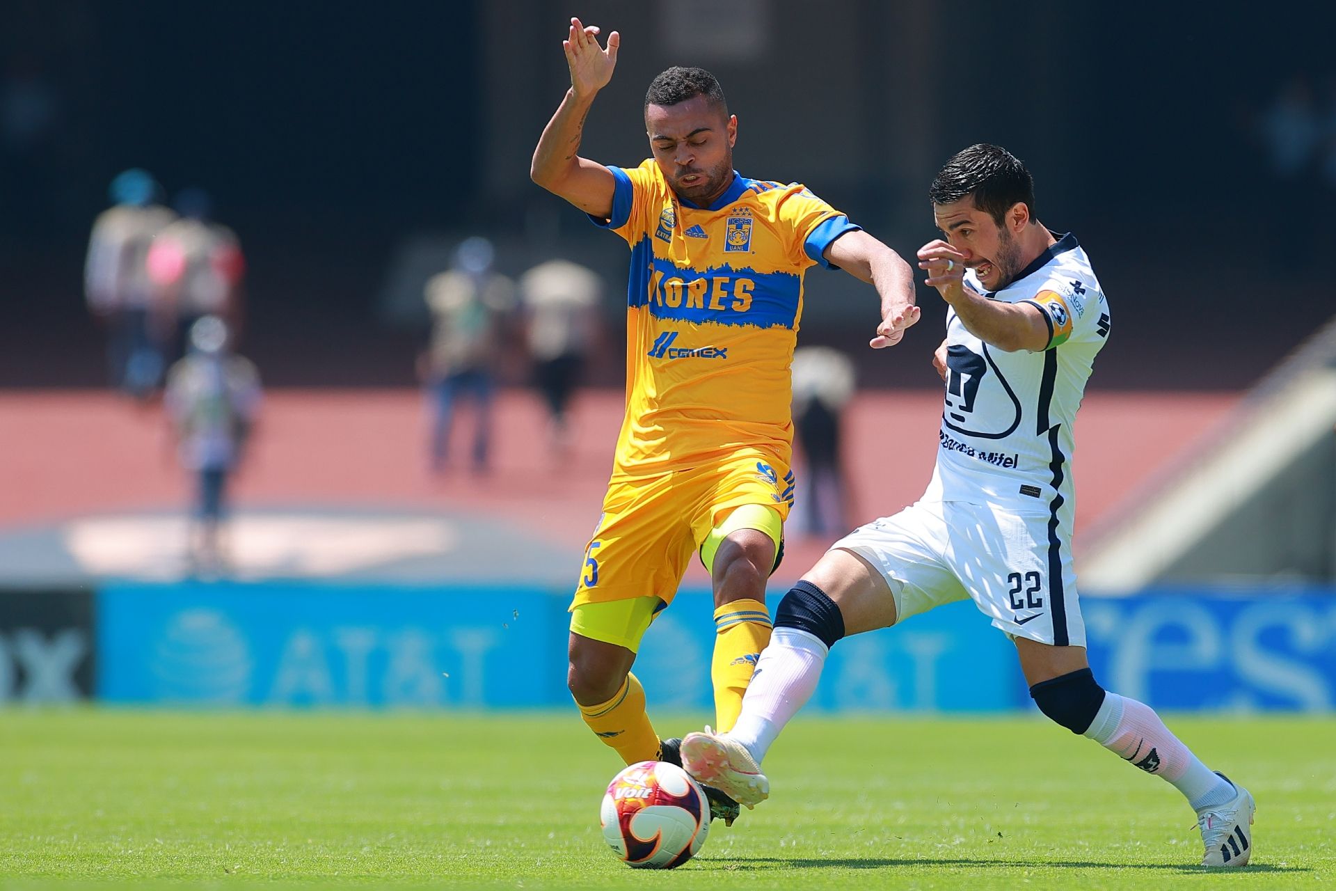Rafael Carioca, Juan Pablo Vigón / Pumas vs Tigres Guardianes 2021