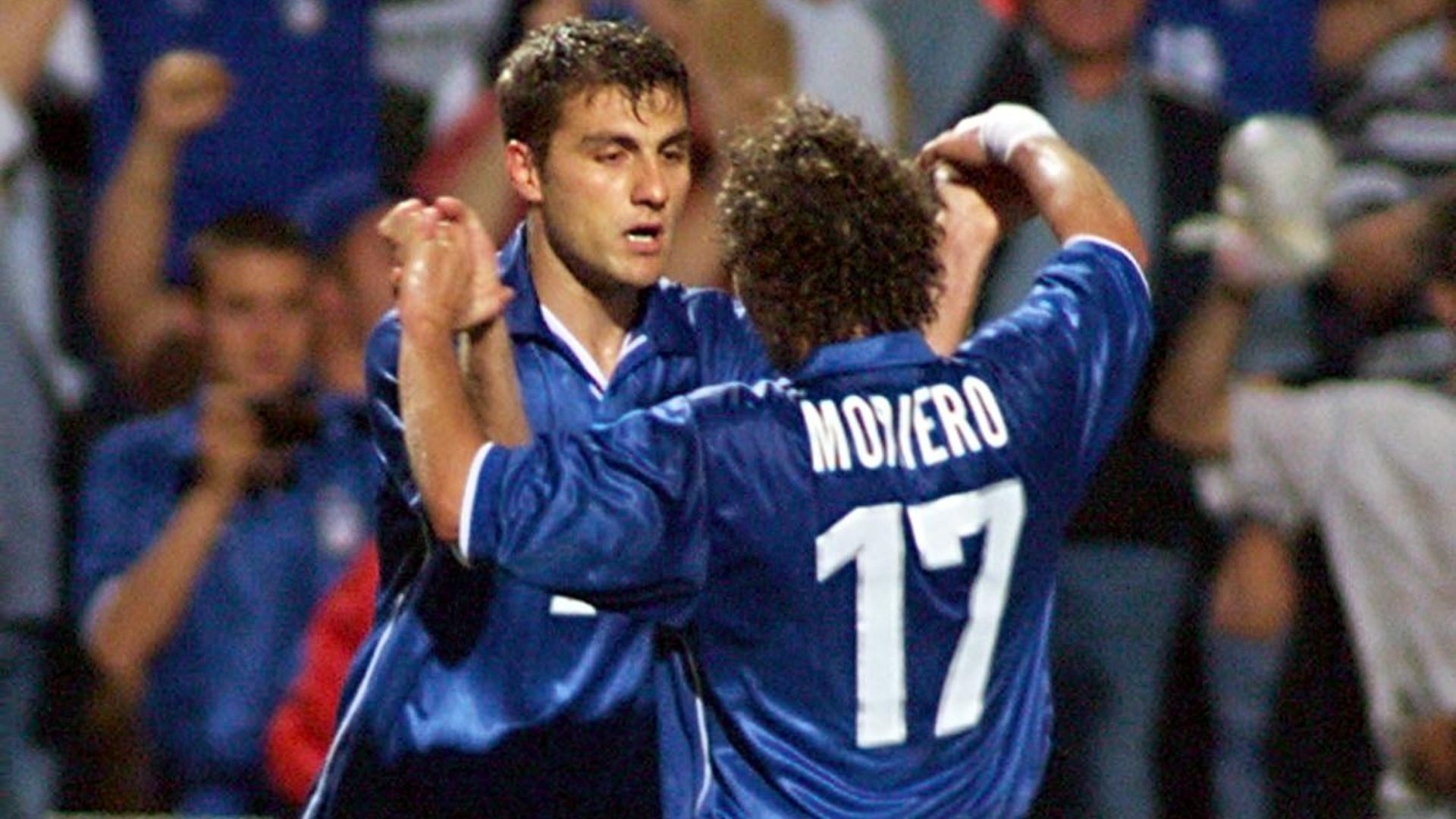 Christian Vieri Francesco Moriero Italy Cameroon World Cup 1998