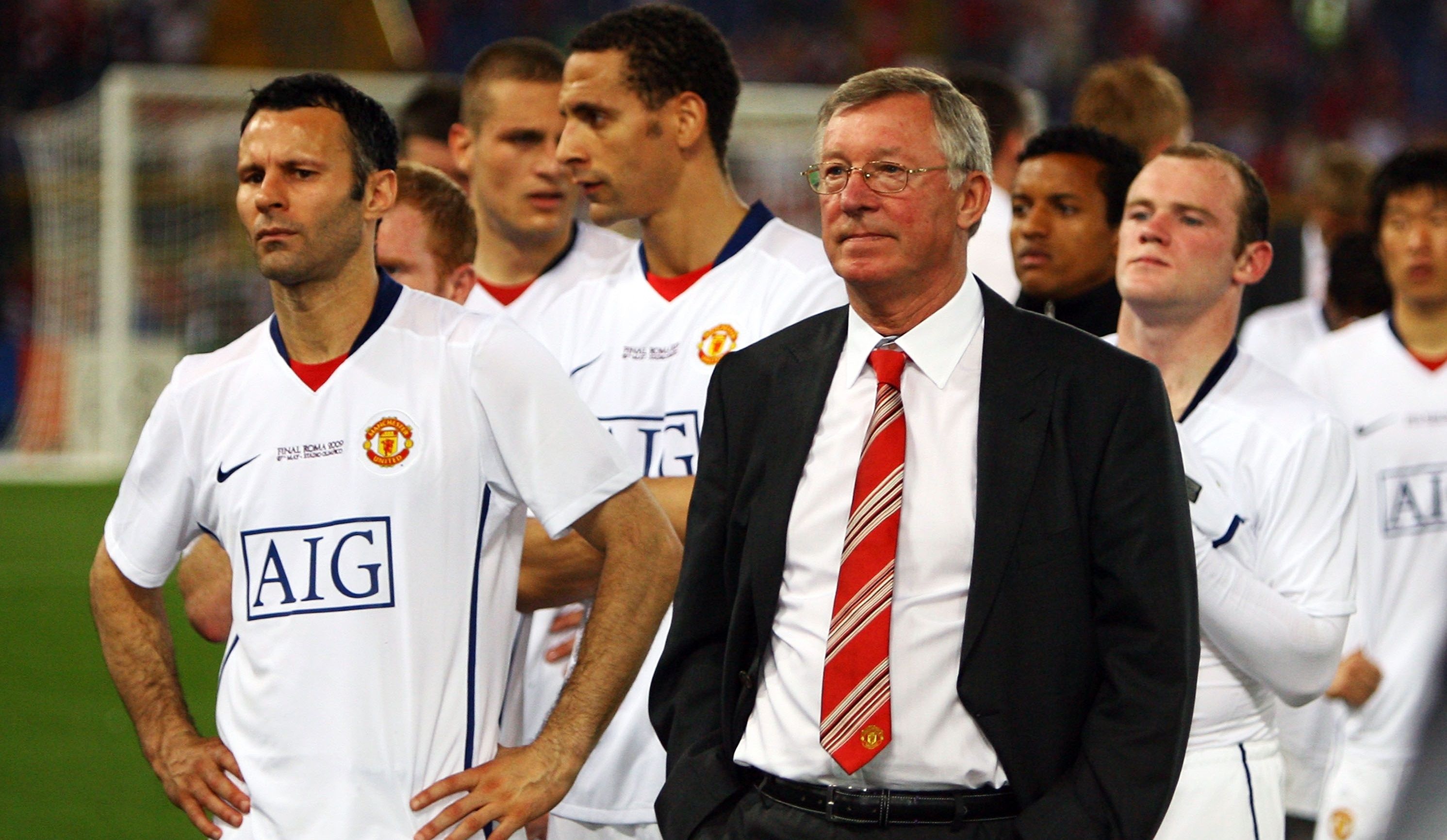 Sir Alex Ferguson after UCL Final lost in 2009