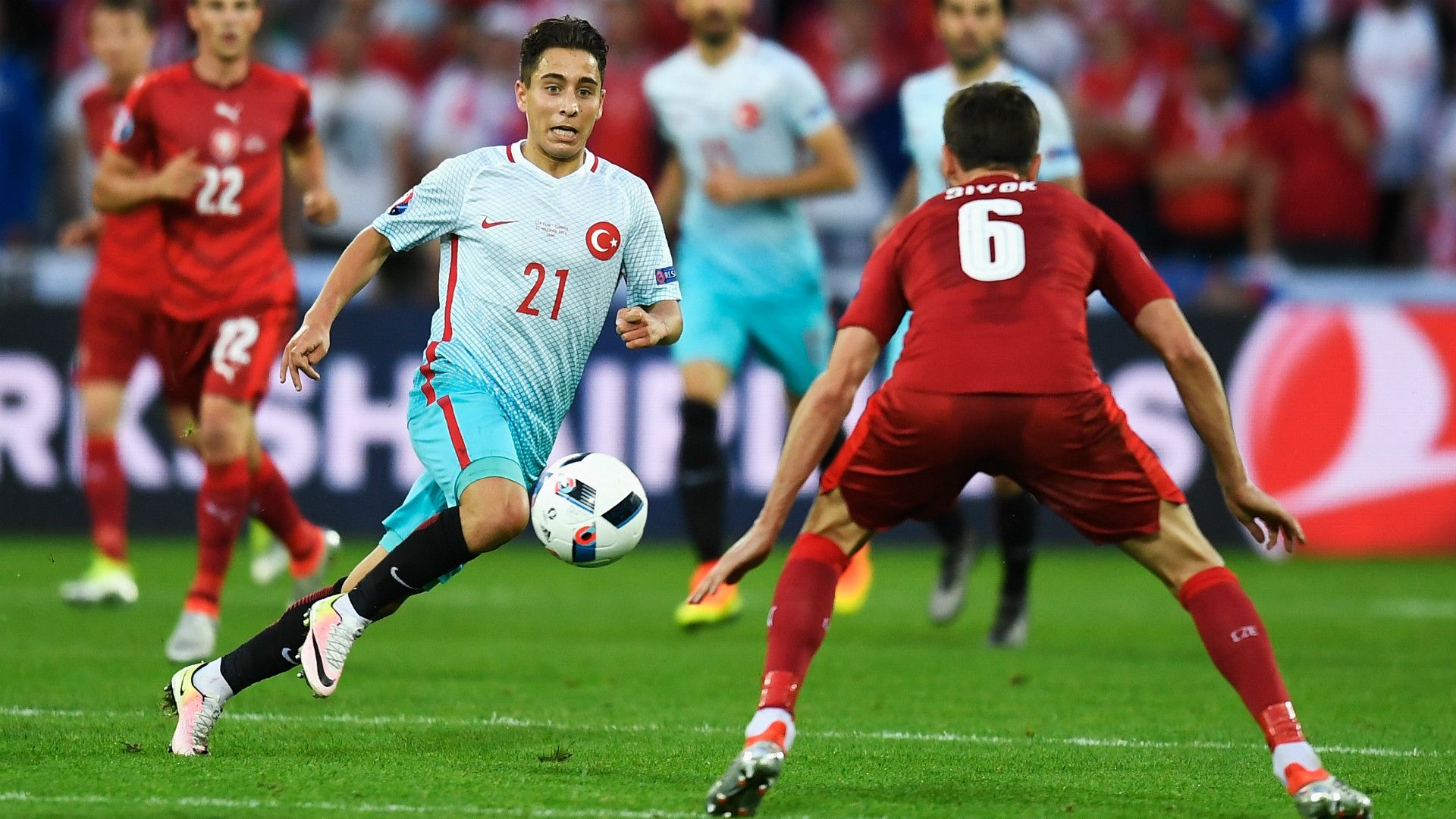 Emre Mor Türkei Tschechien 21062016
