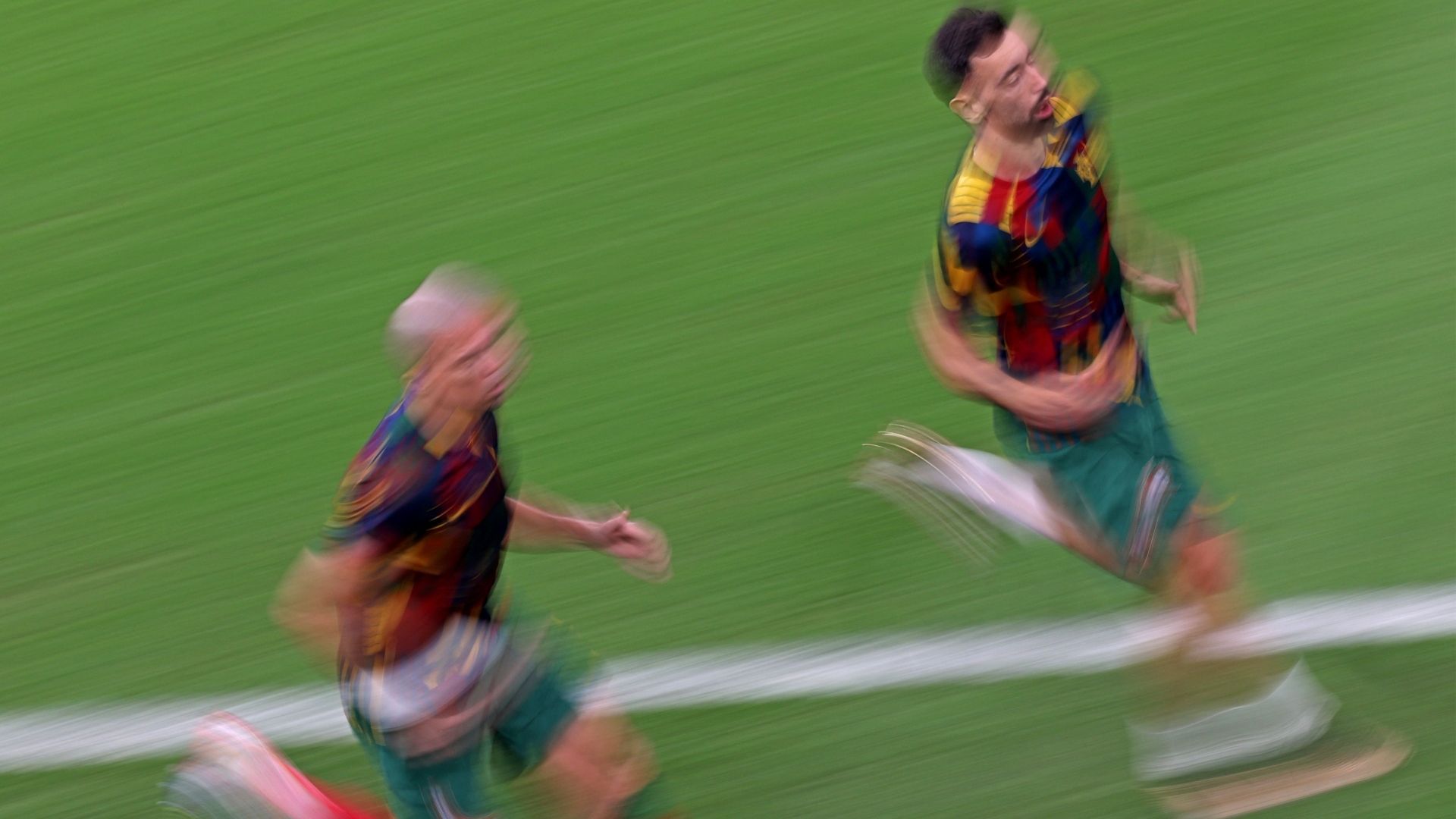 Pepe y Bruno Fernandes de Portugal en Qatar 2022