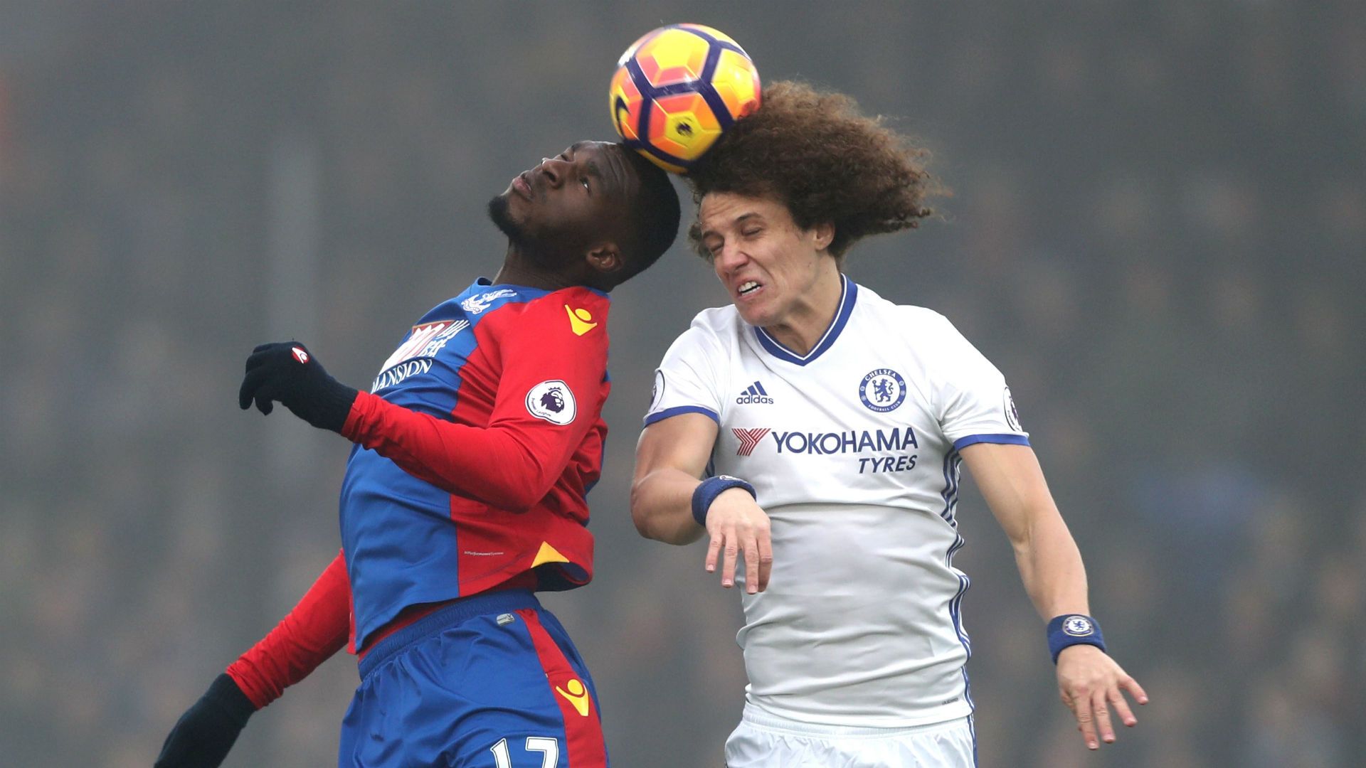 Christian Benteke Premier League Crystal Palace v Chelsea
