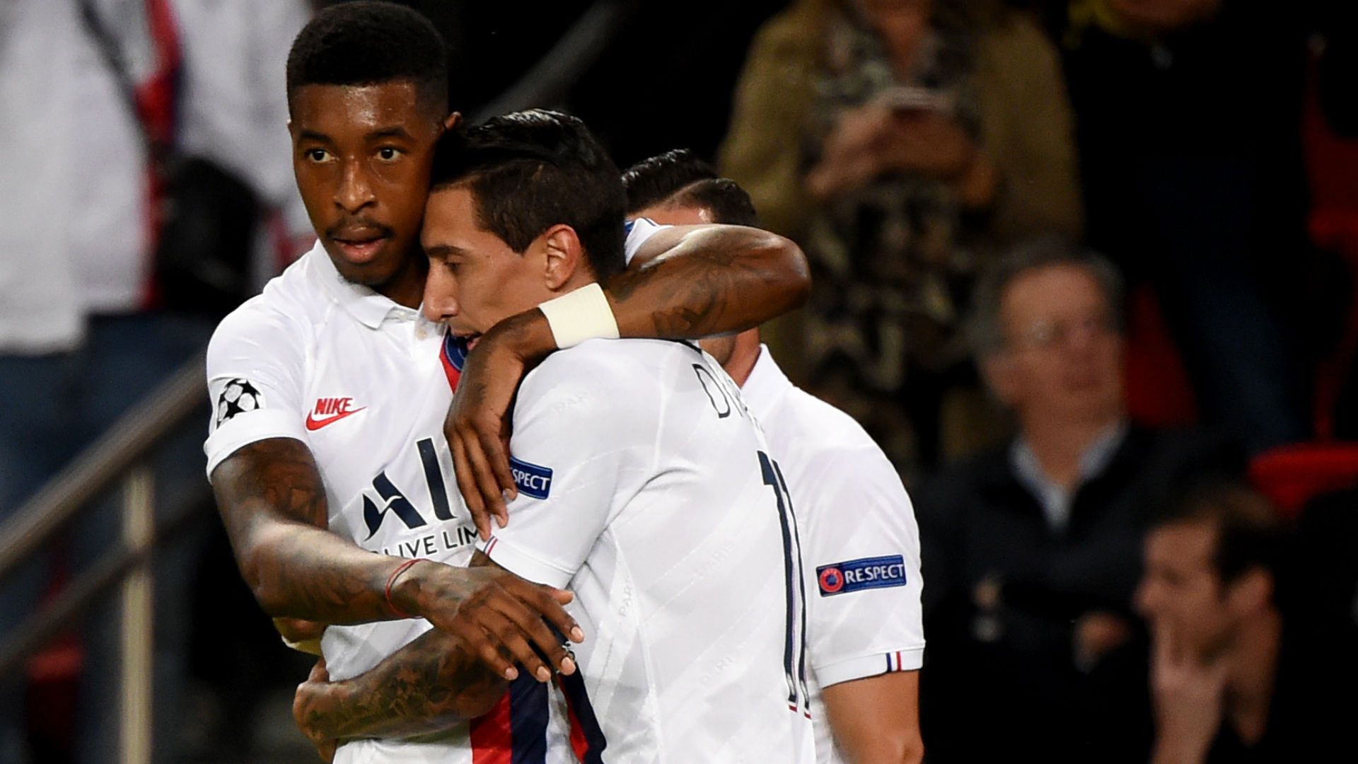 Angel Di Maria Presnel Kimpembe PSG Real Madrid UEFA Champions League 18092019