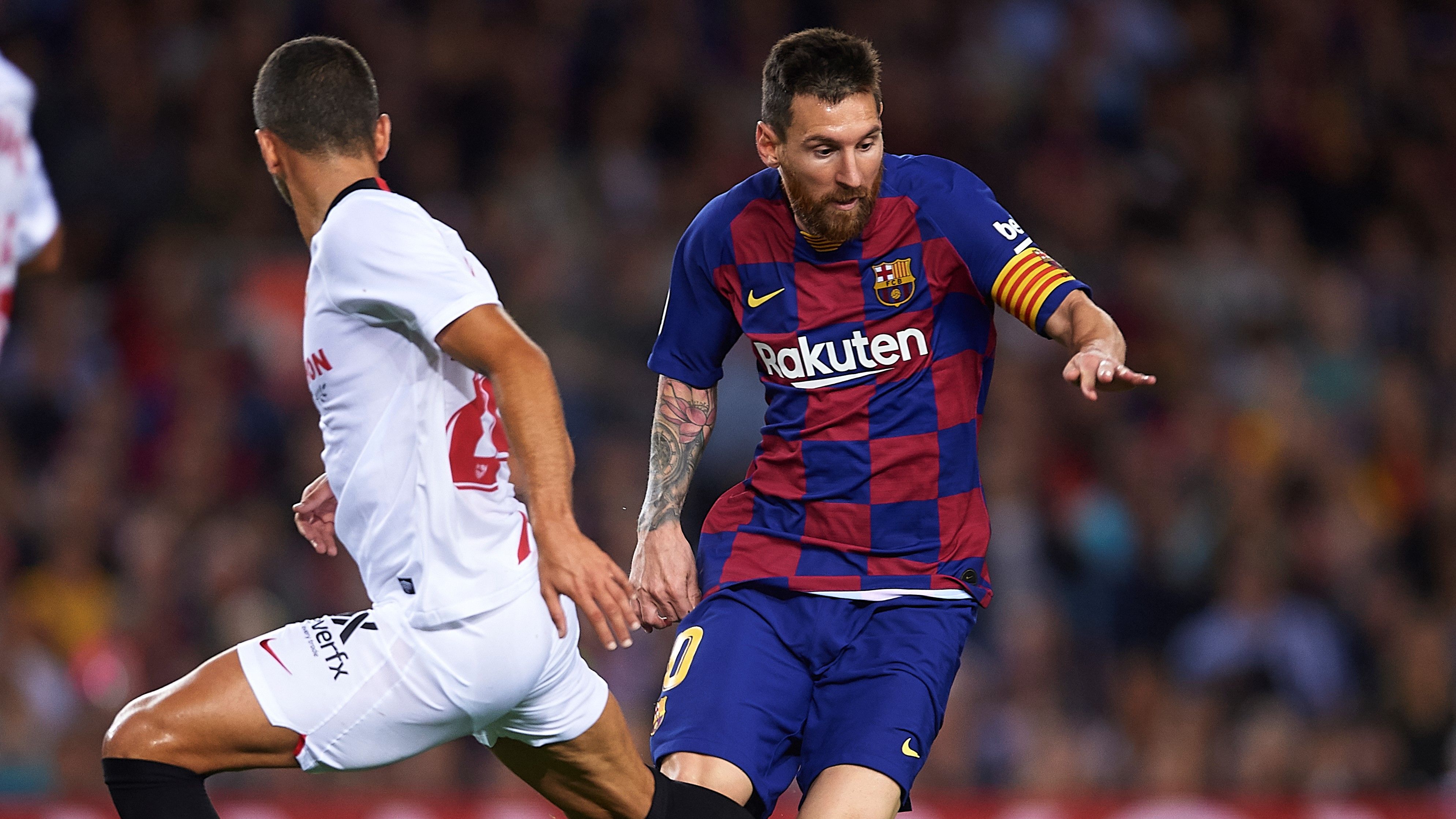 Lionel Messi Barcelona Sevilla LaLiga 06102019