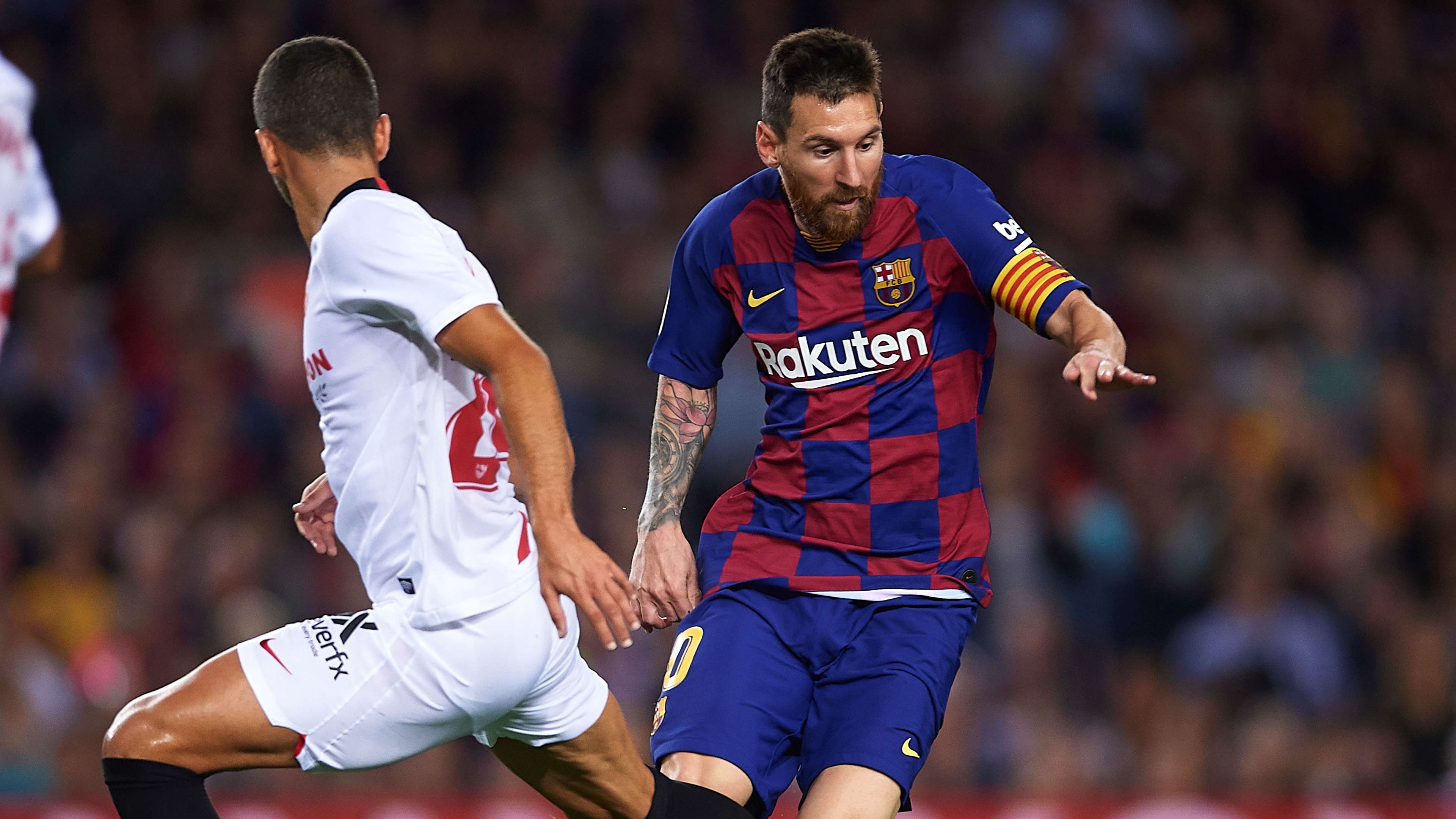 Lionel Messi Barcelona Sevilla LaLiga 06102019