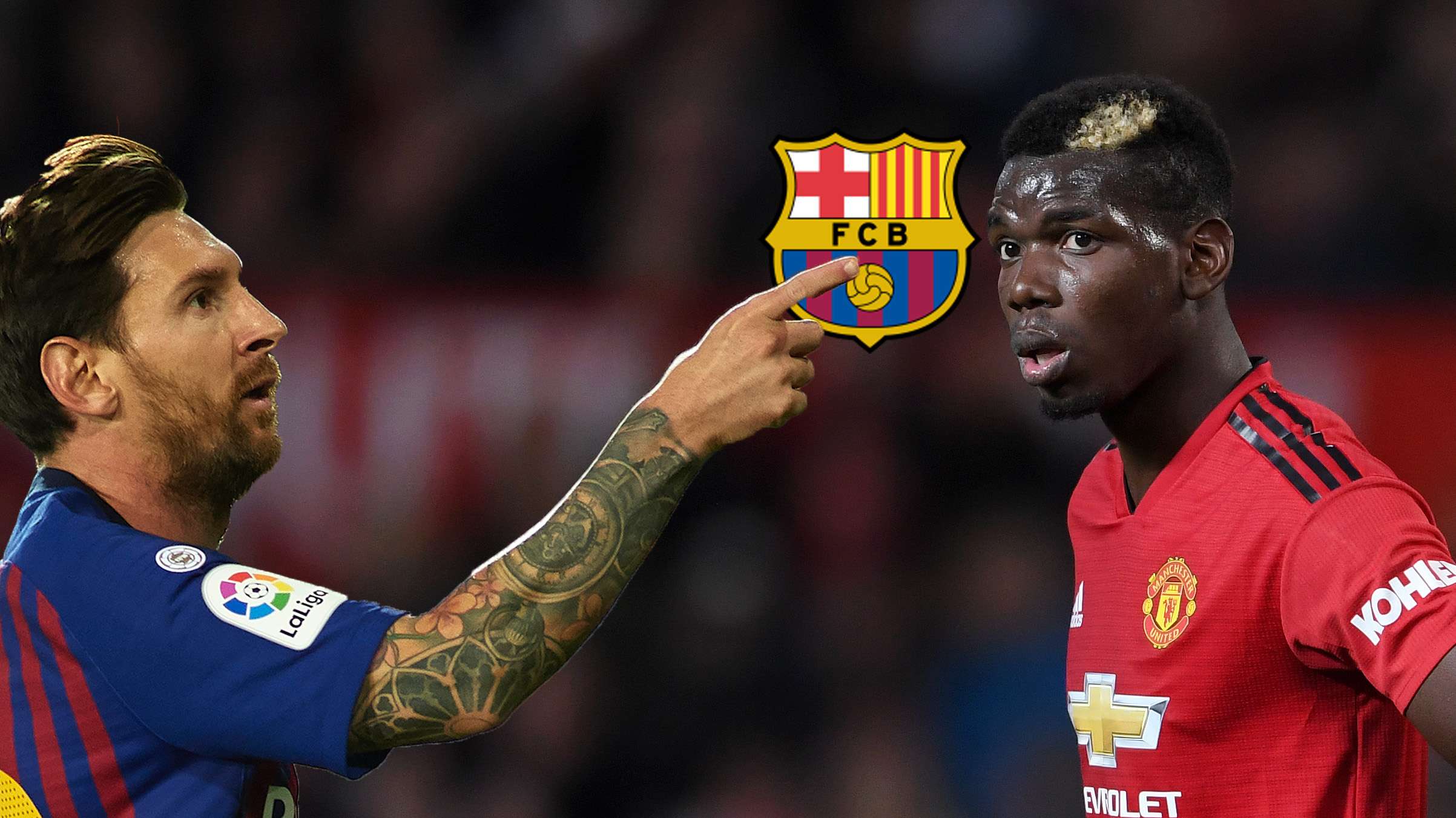 Lionel Messi Paul Pogba