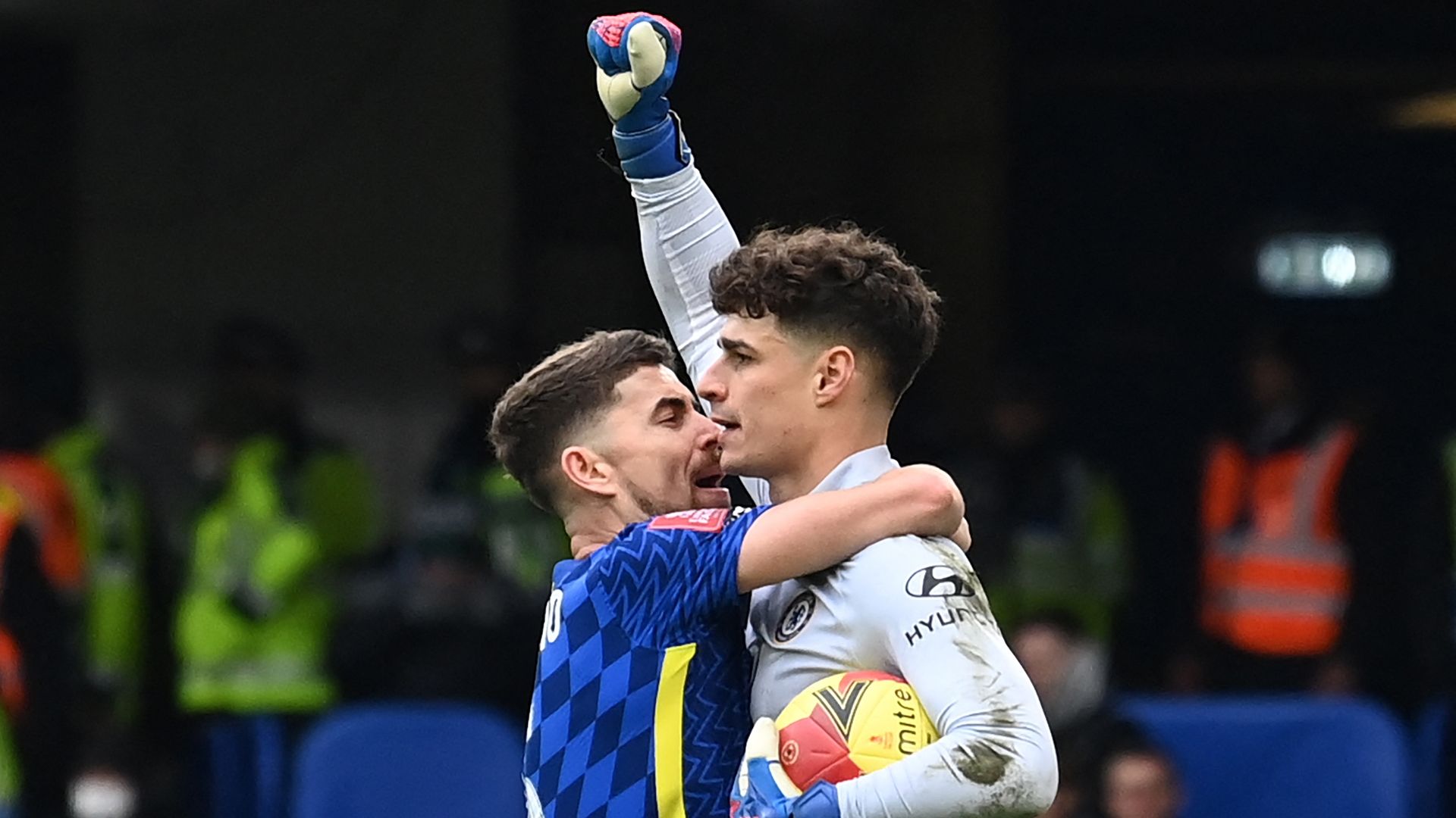 Kepa Jorginho Chelsea Plymouth FA Cup 2021-22 GFX