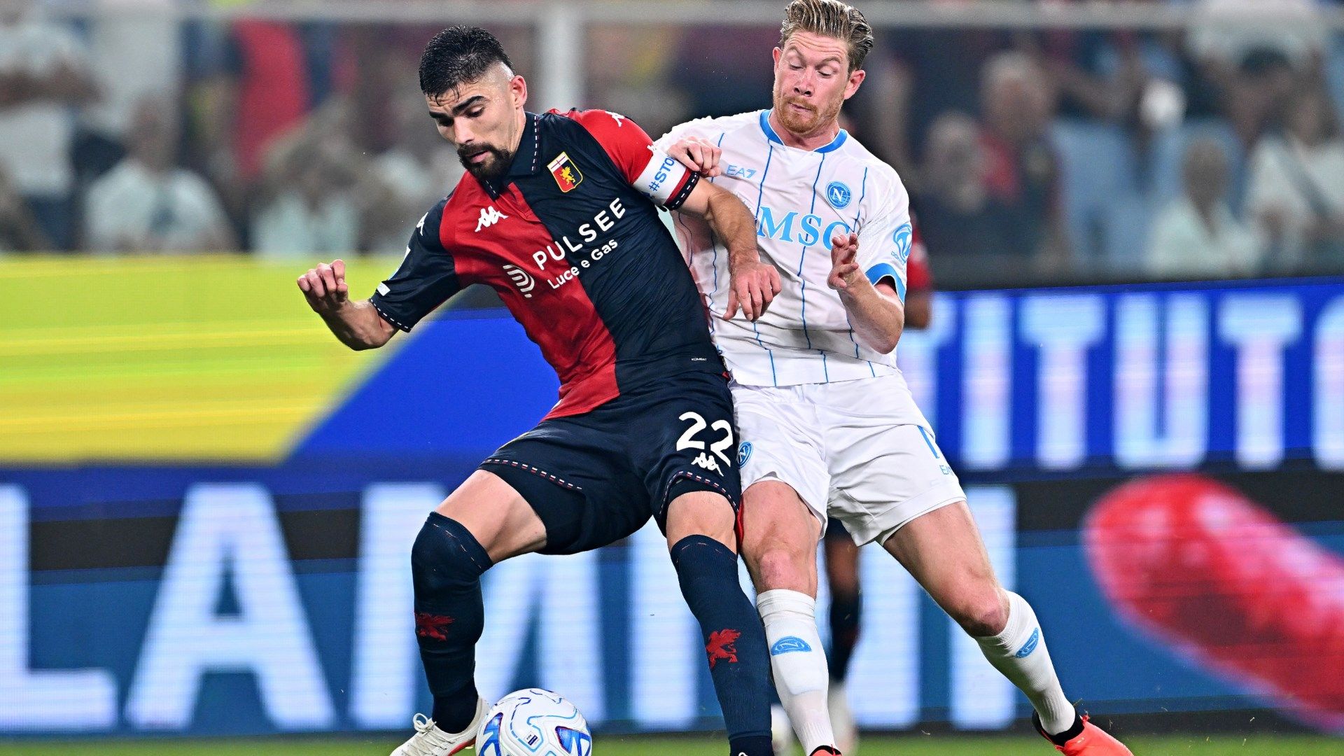 De Bruyne Vasquez Genoa Napoli