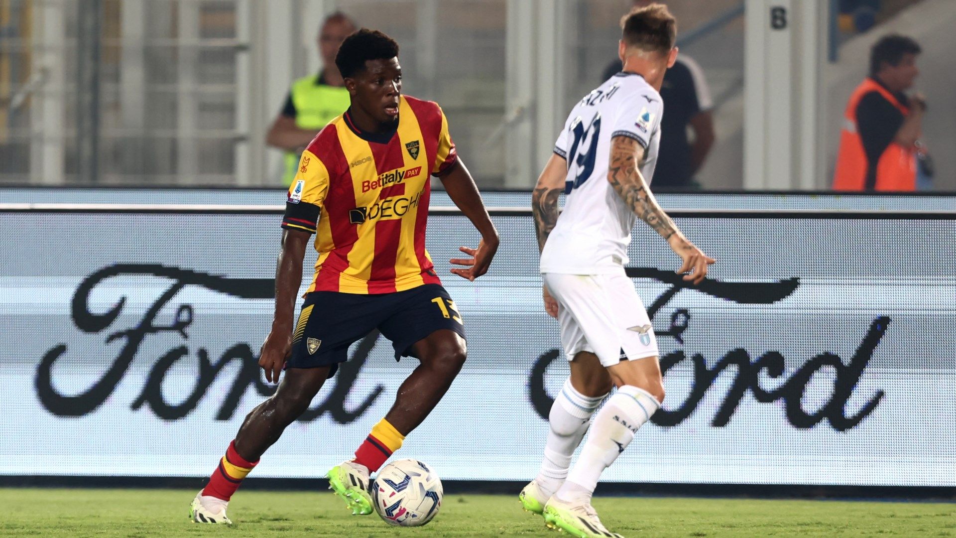 Patrick Dorgu Lecce Lazio Serie A 2023-24