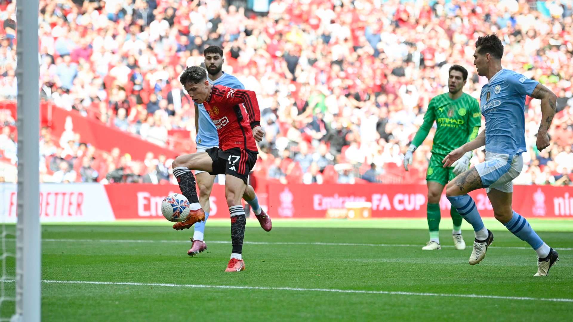 Alejandro Garnacho Manchester United FA Cup 2023-24