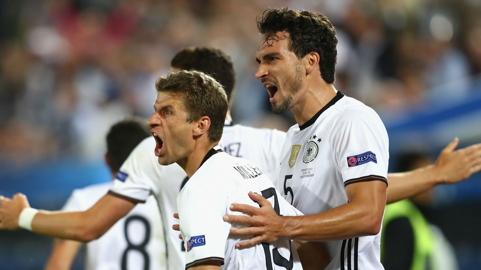 Mats Hummels Euro 2016 Germany v Italy