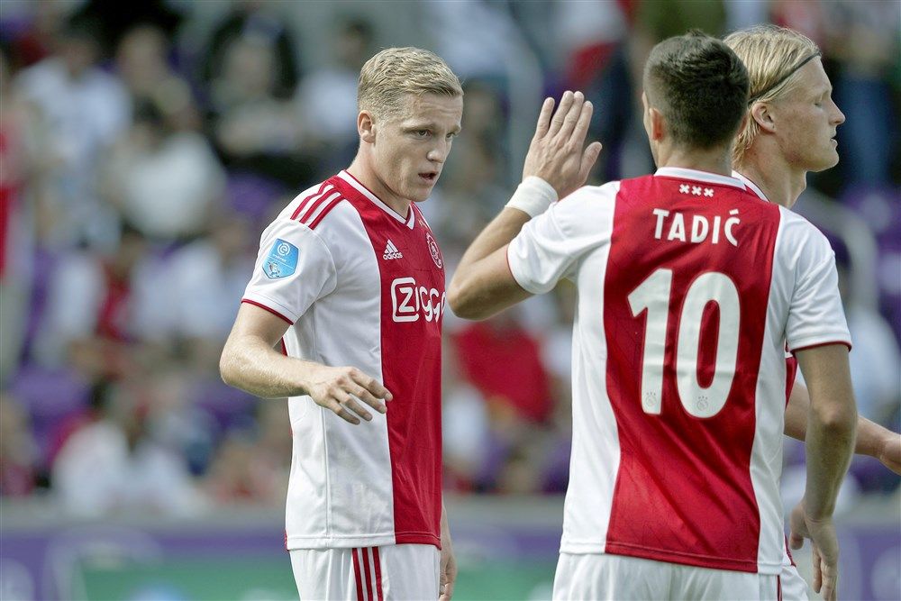vd beek, tadic, dolberg, ajax florida cup