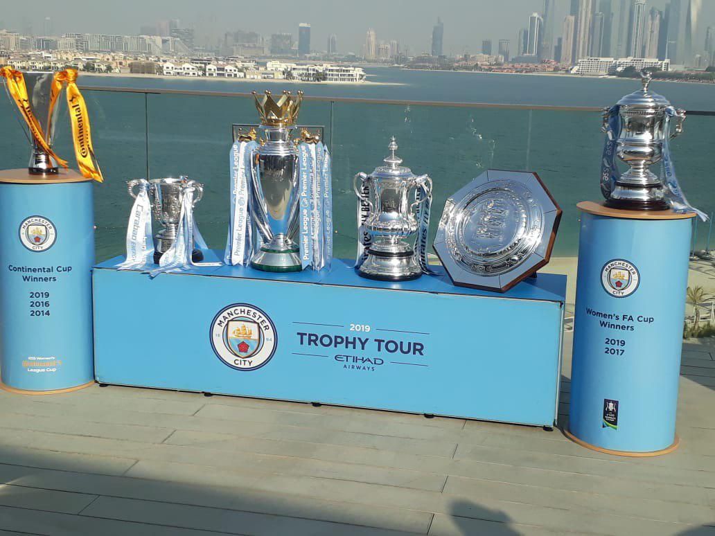 كؤوس مانشستر سيتي - دبي