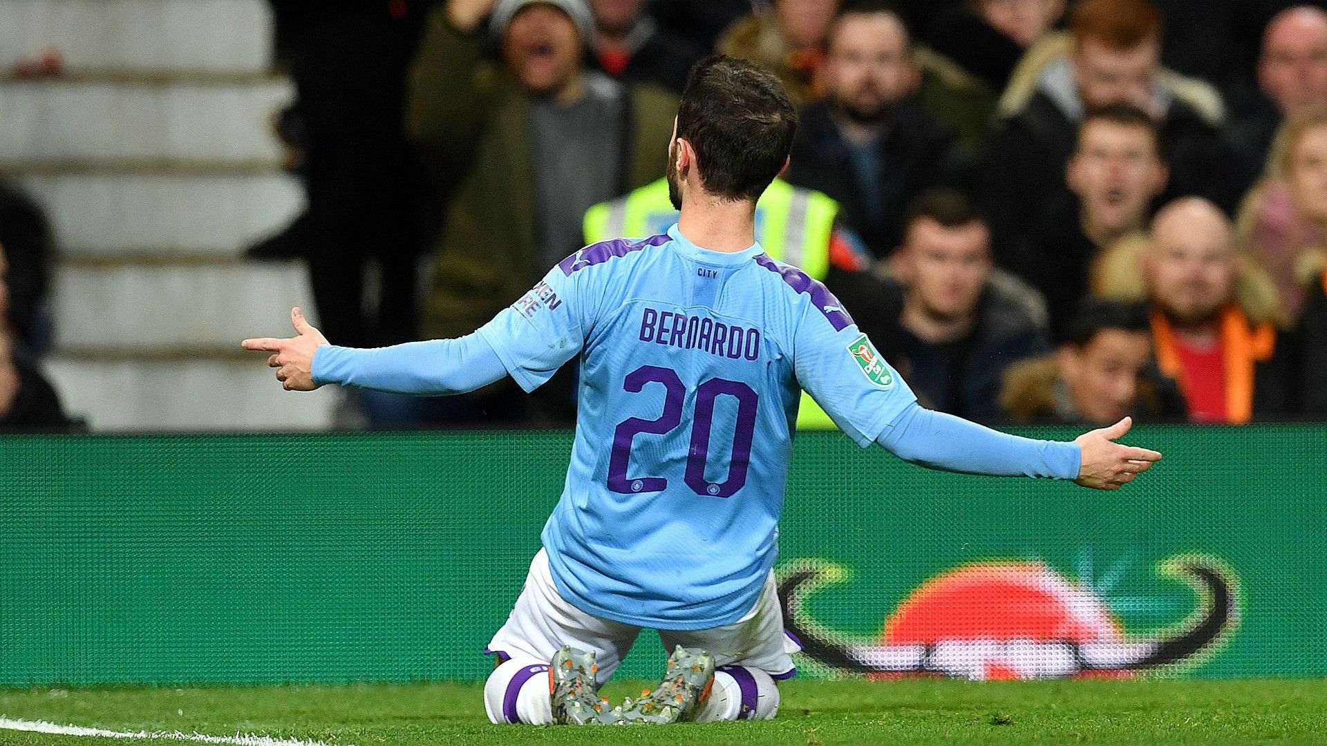BERNARDO SILVA MANCHESTER CITY LEAGUE CUP 07012020