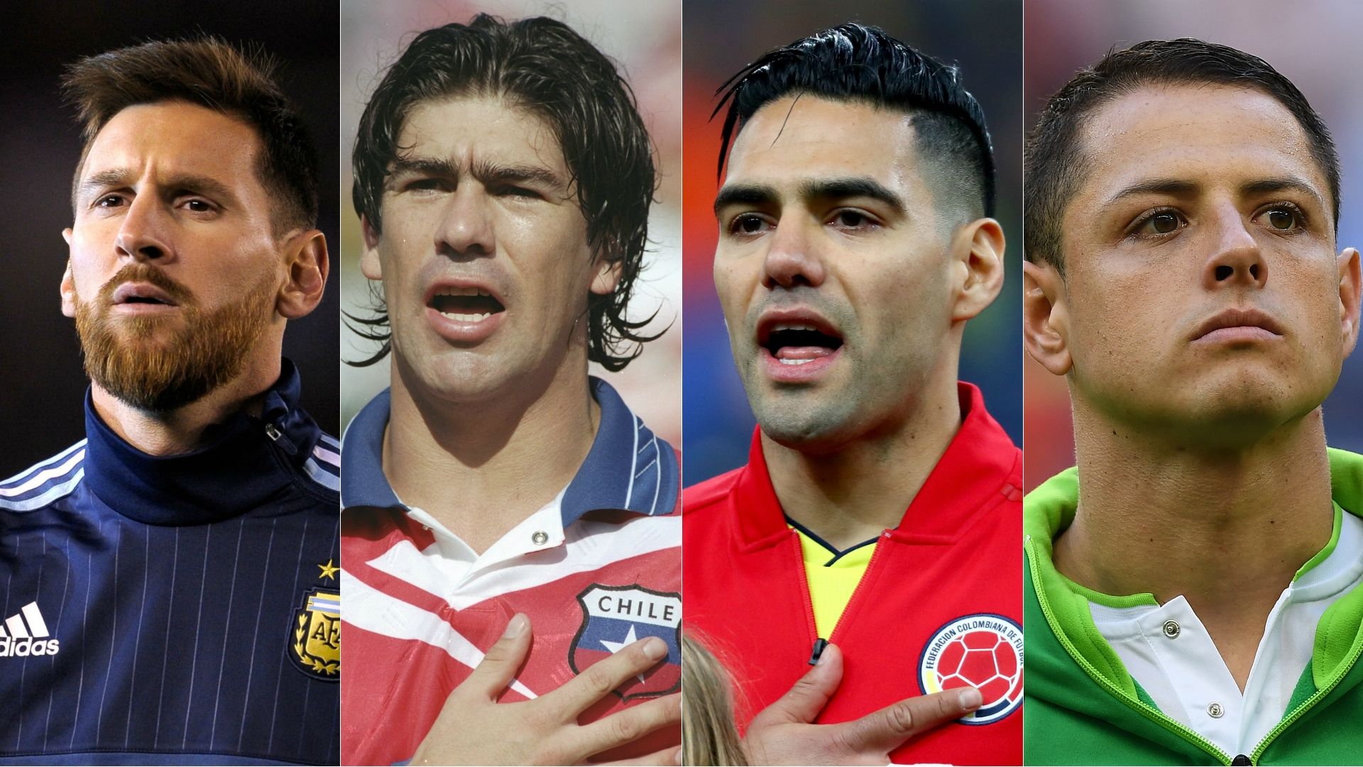 Messi - Salas - Falcao - Chicharito