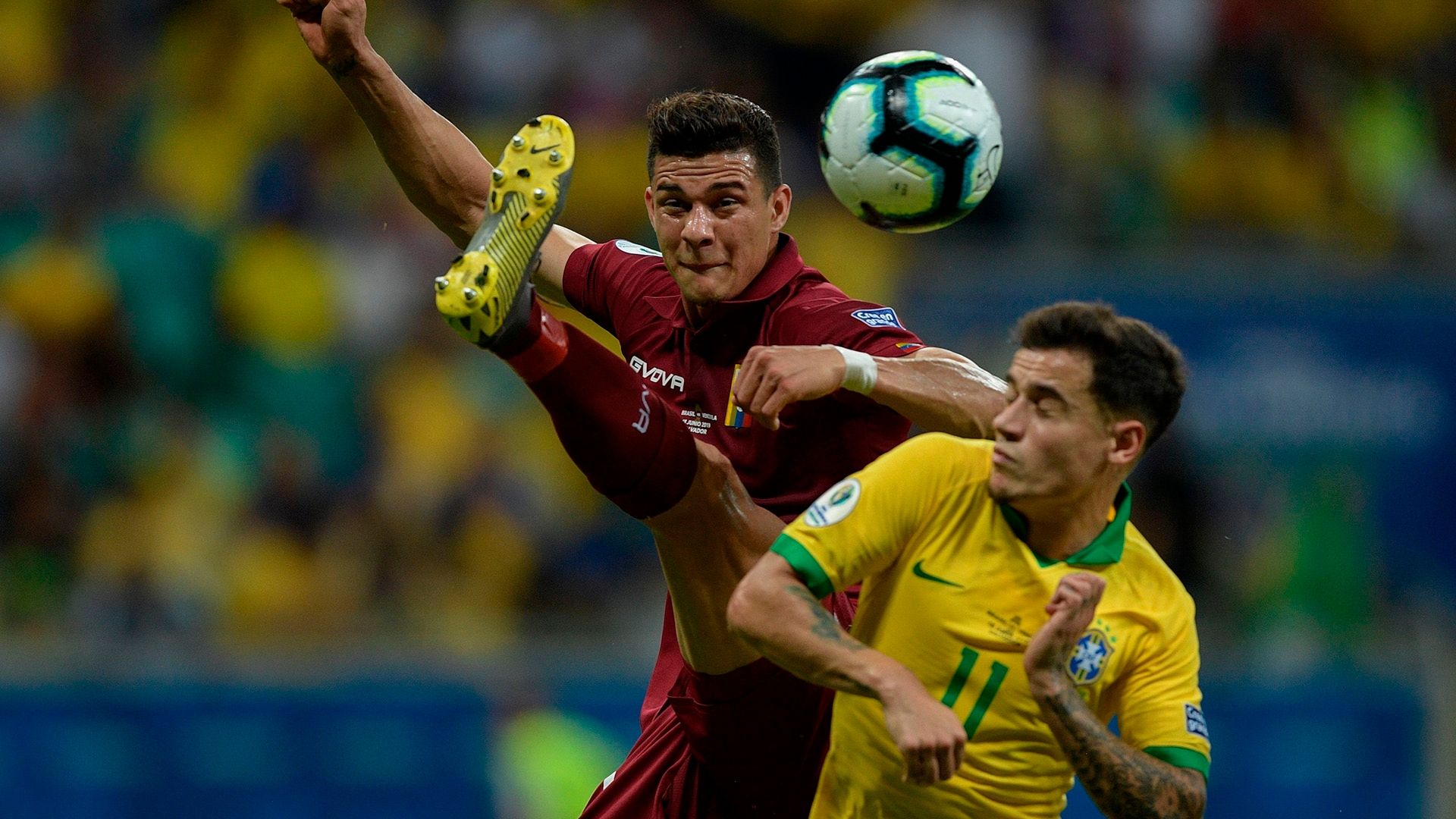 Coutinho Yordan Osorio Brasil Venezuela Copa América 18062019