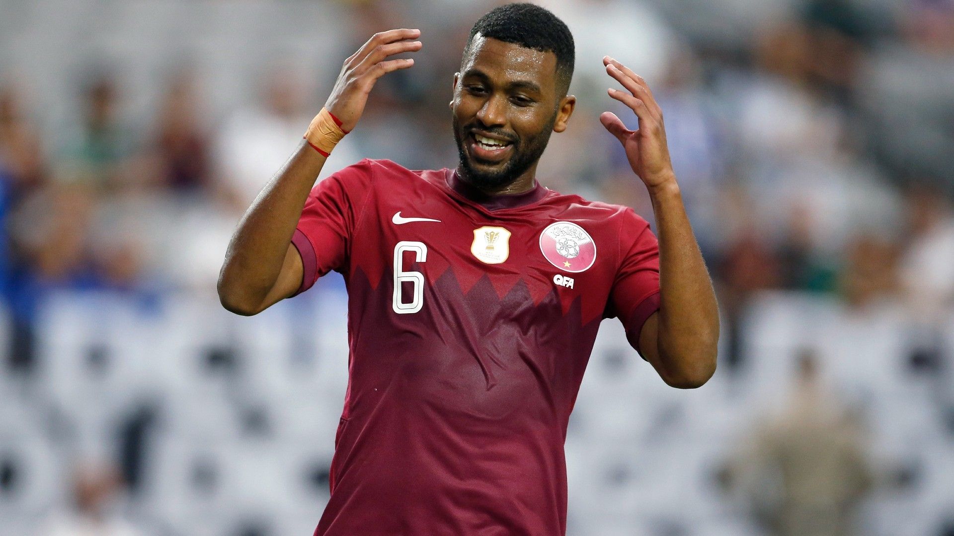 Abdelaziz Hatim #6 of Qatar