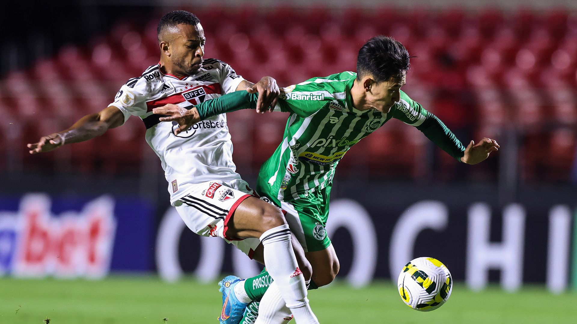 Wellington, Chico Kim, São Paulo x Juventude, Brasileirão, 26062022