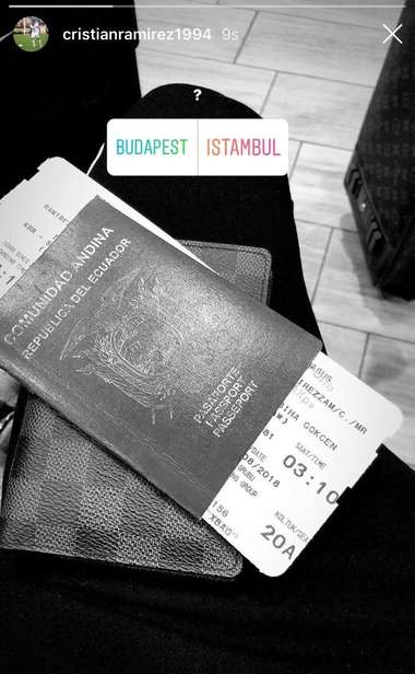 Cristian Ramirez Fenerbahce