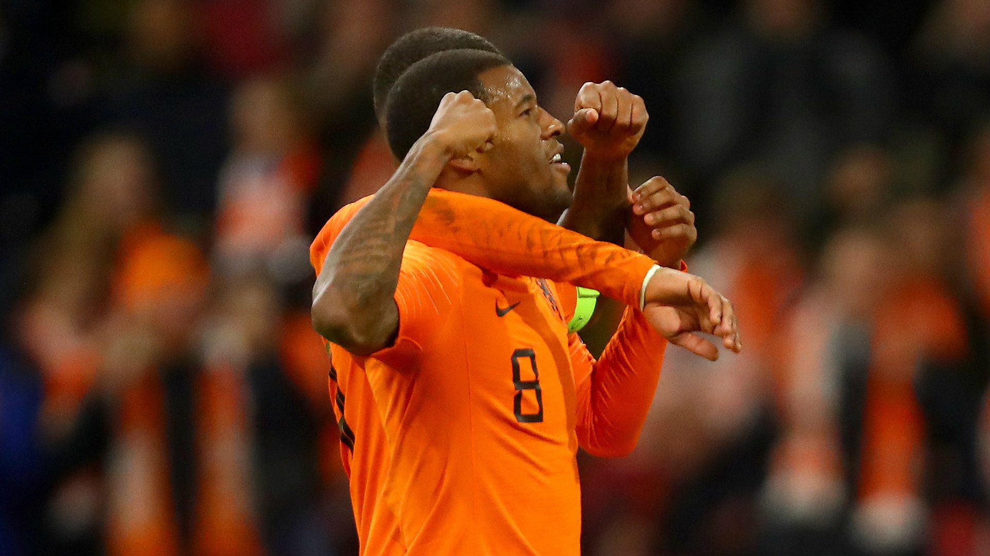 Georginio Wijnaldum Netherlands vs Estonia 2019-