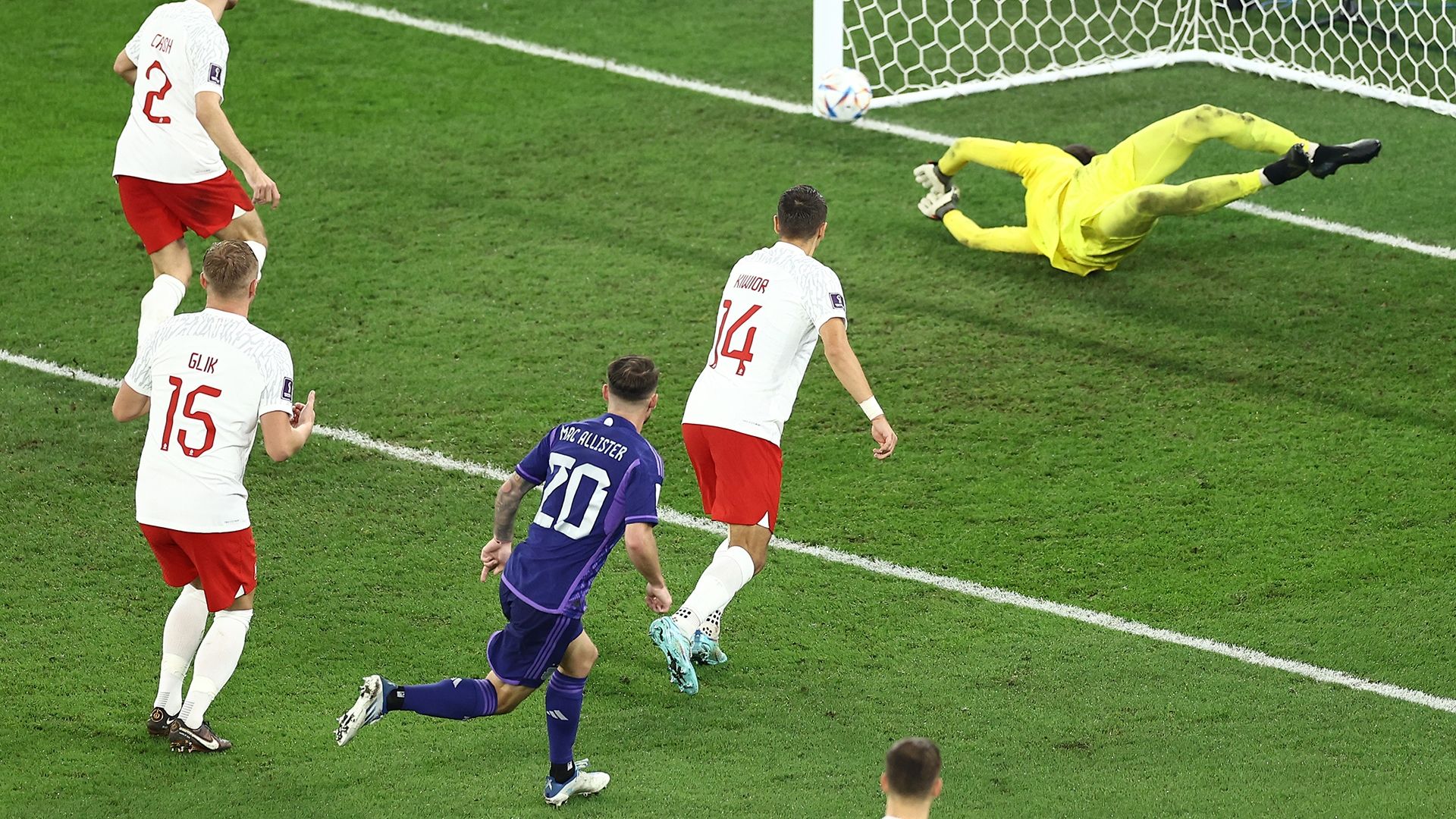 Alexis Mac Allister Argentina Polonia Qatar 2022