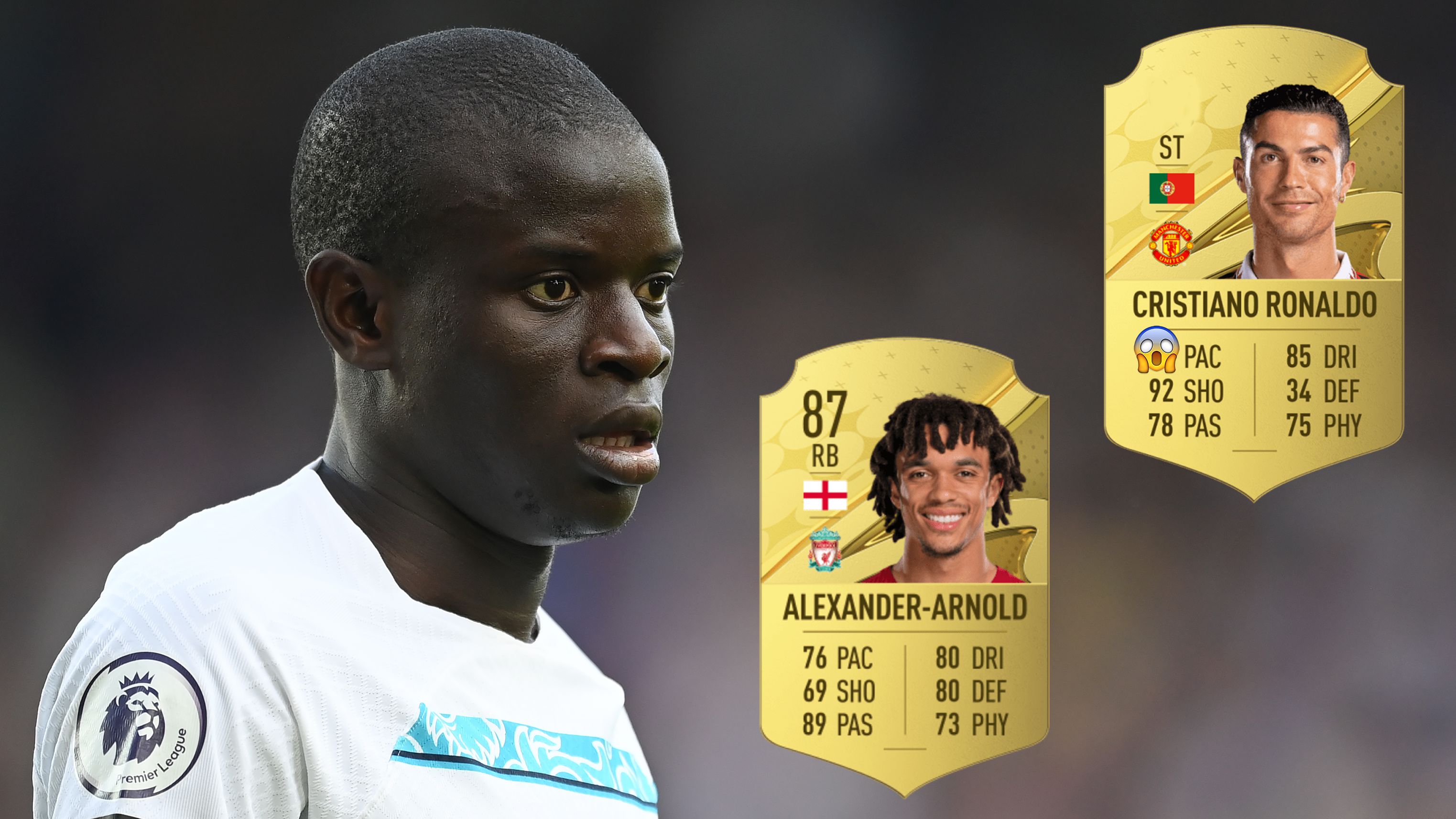 GFX Ngolo Kante Cristiano Ronaldo Trent Alexander Arnold FIFA