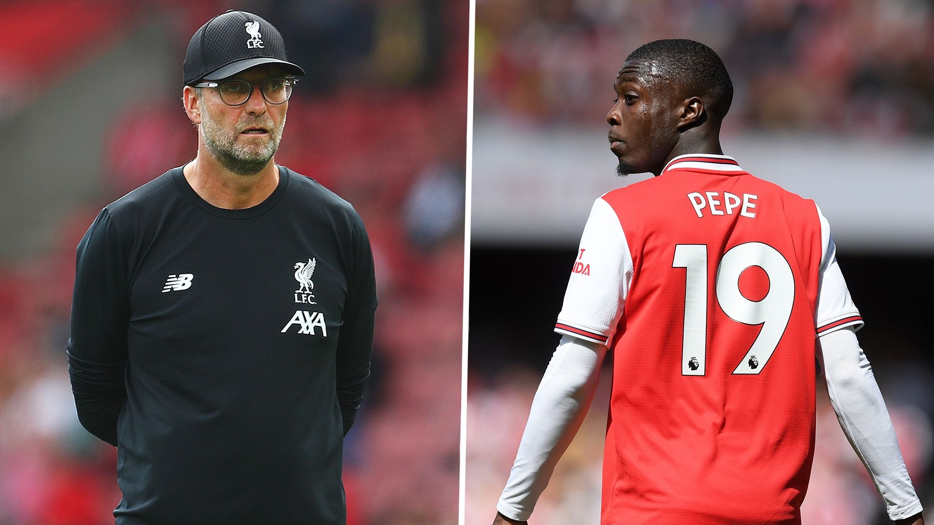 Jurgen Klopp Nicolas Pepe