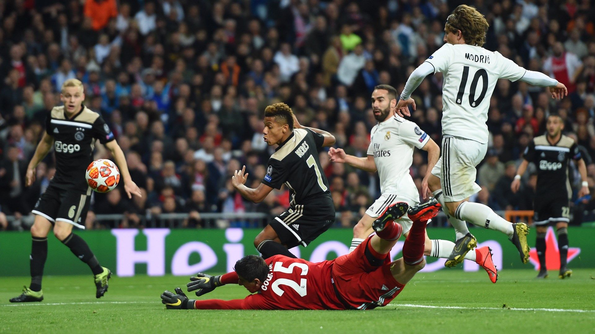 Neres-Modric-Ajax-Real-Madrid-Courtois