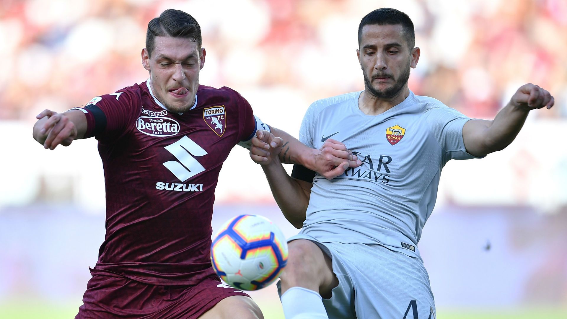 Manolas Belotti Torino Roma Serie A