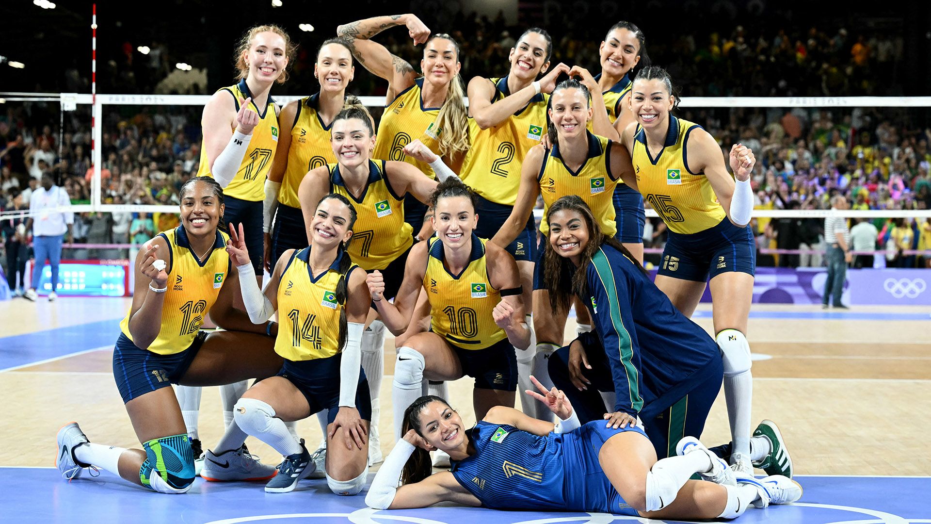 Brazil, volleyball, olympics, 2024