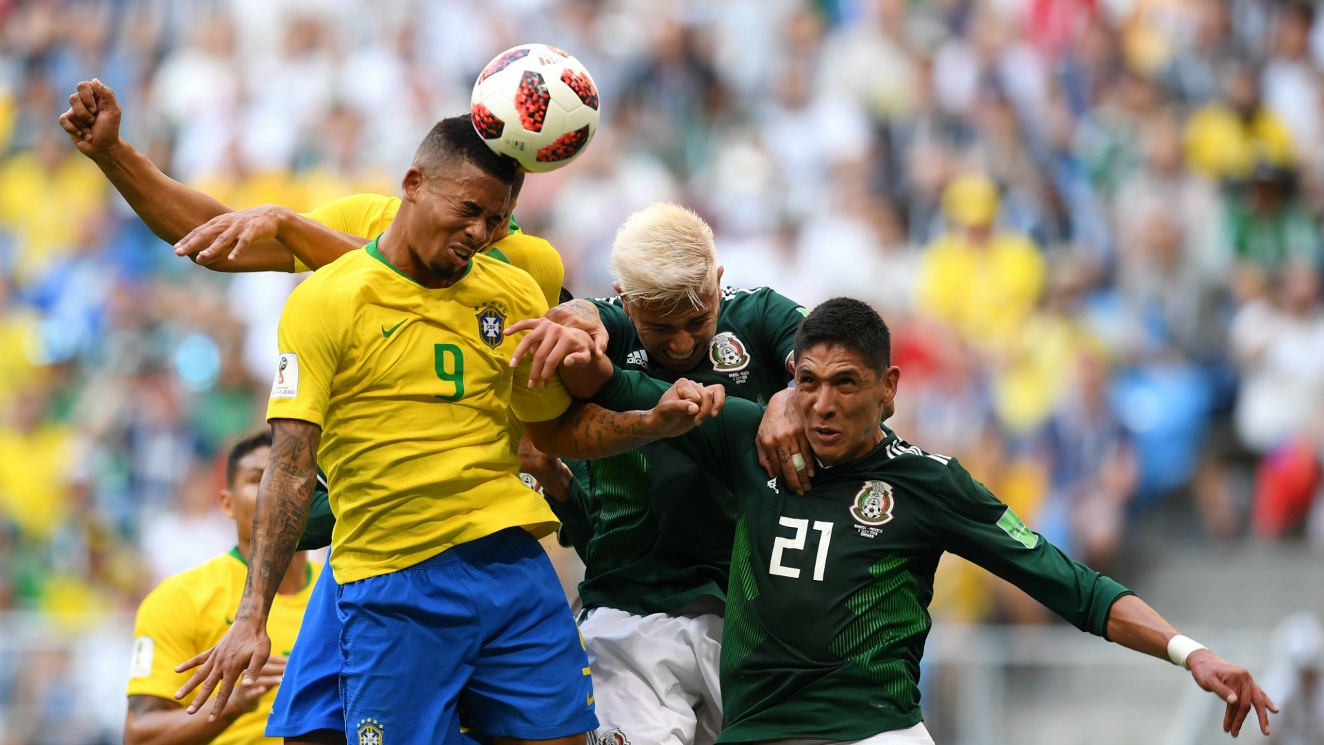 Brasilien Mexiko 2018 02072018