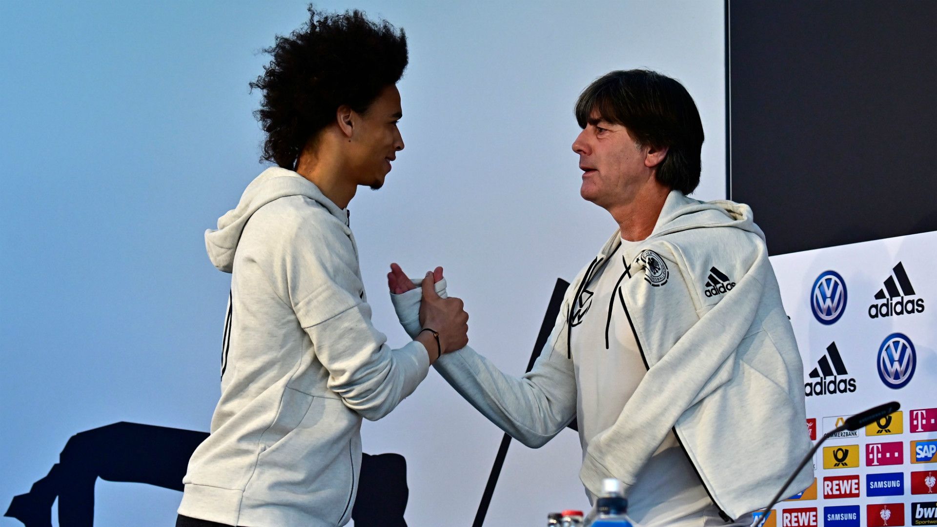 Joachim Low Leroy Sane Germany 2019