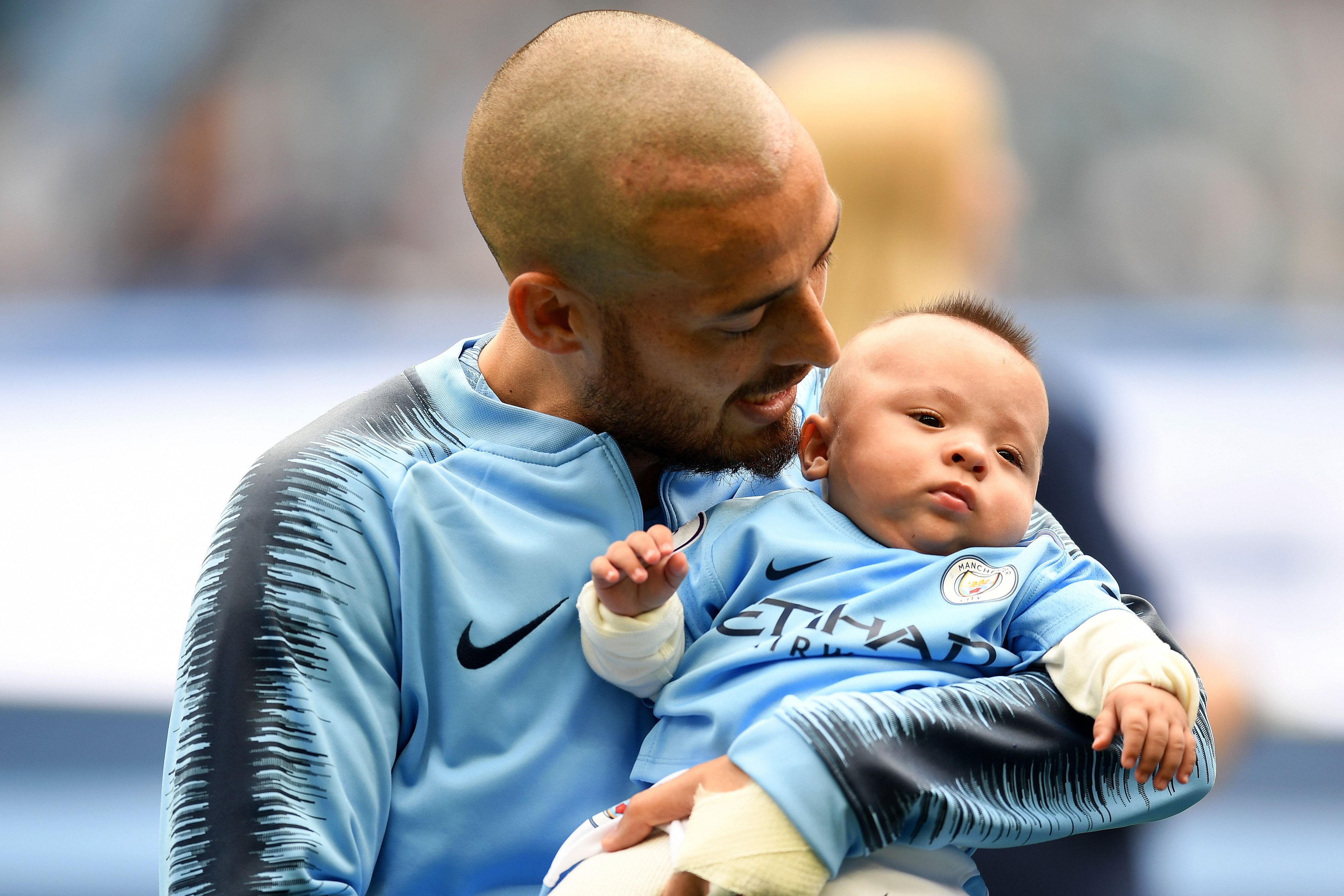 David Silva & His son